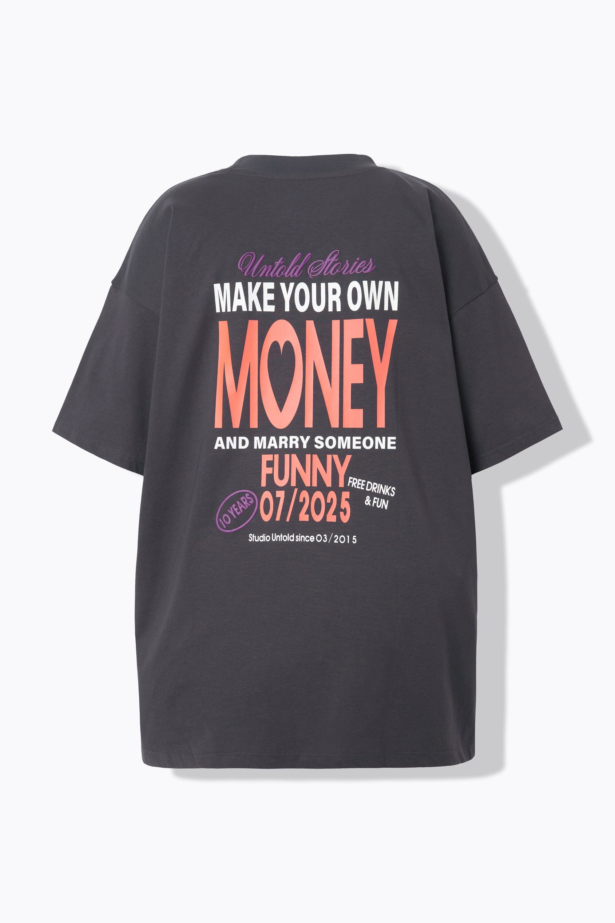 Studio Untold T-Shirt T-Shirt oversized Writing-Print