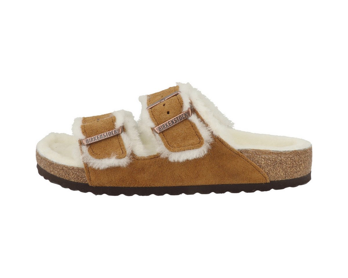 Birkenstock Arizona Lammfell Veloursleder normal Sandale Sandaletten, Sommerschuhe, Badeschuhe, Riemchen, Schlappen
