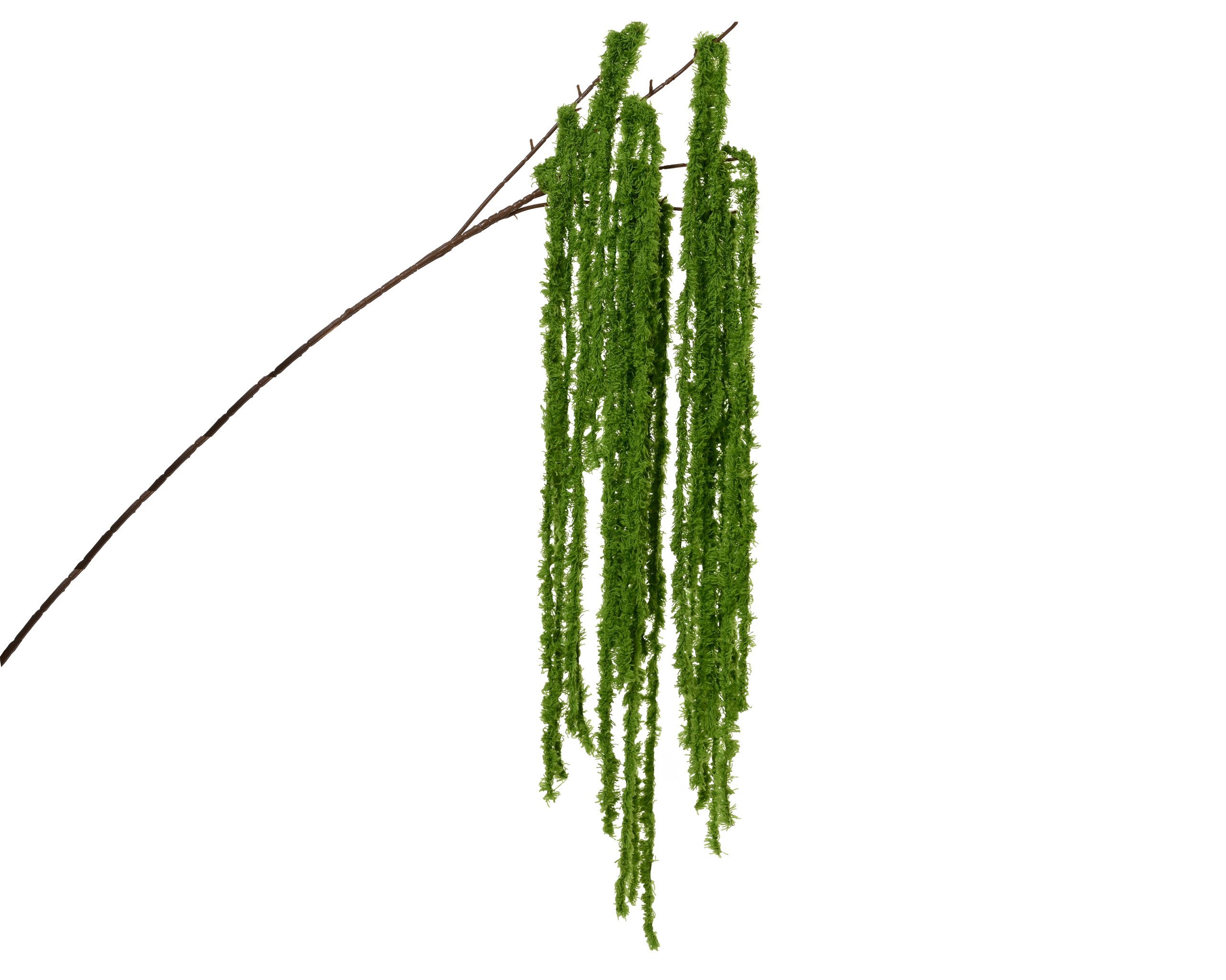 Kunstzweig, Decoris season decorations, Künstlicher Zweig Amaranth (Fuchsschwanz) 5x15x80cm Kunststoff Grün