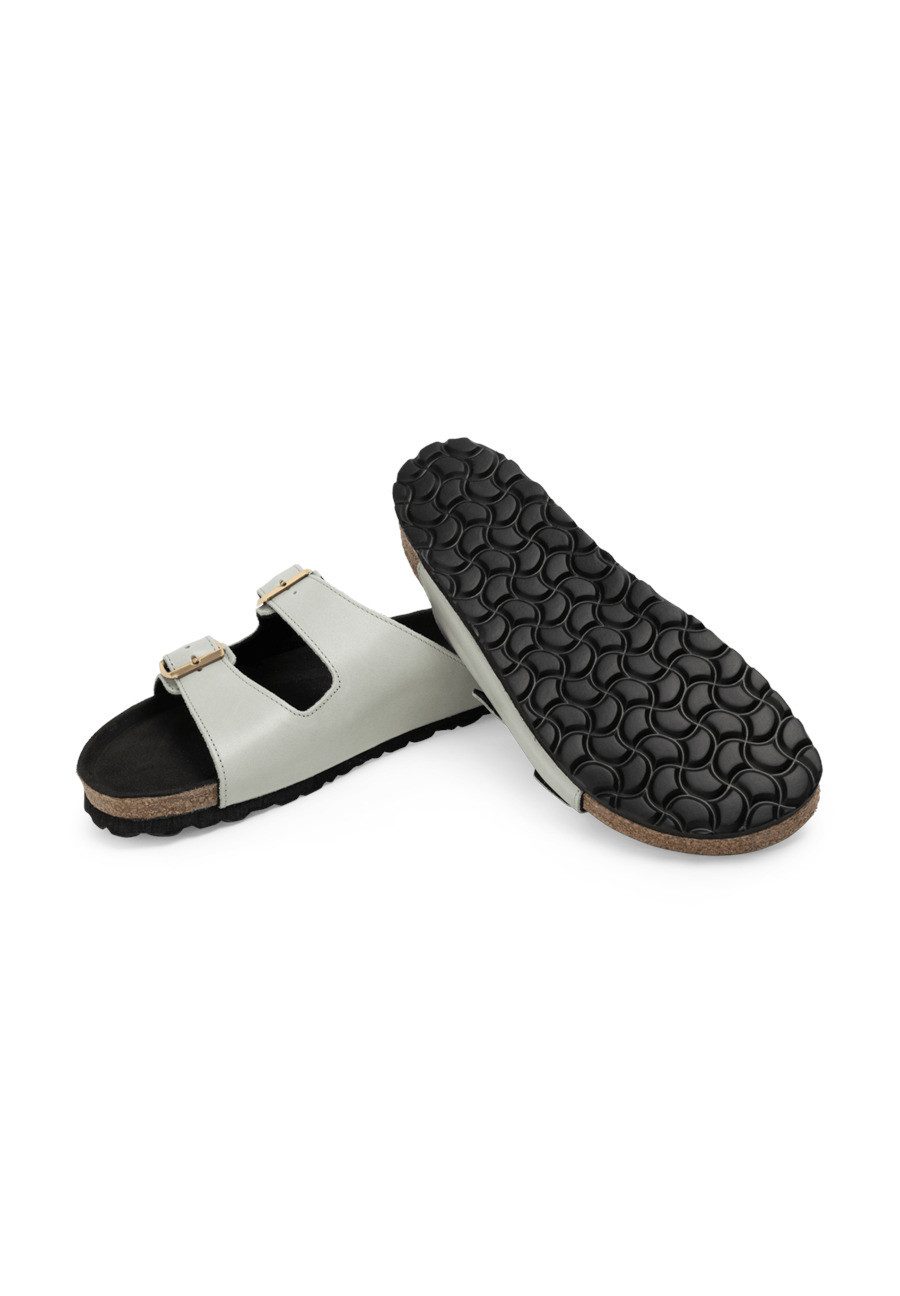 vitaform Damen Pantoletten Softnappaleder Pantolette
