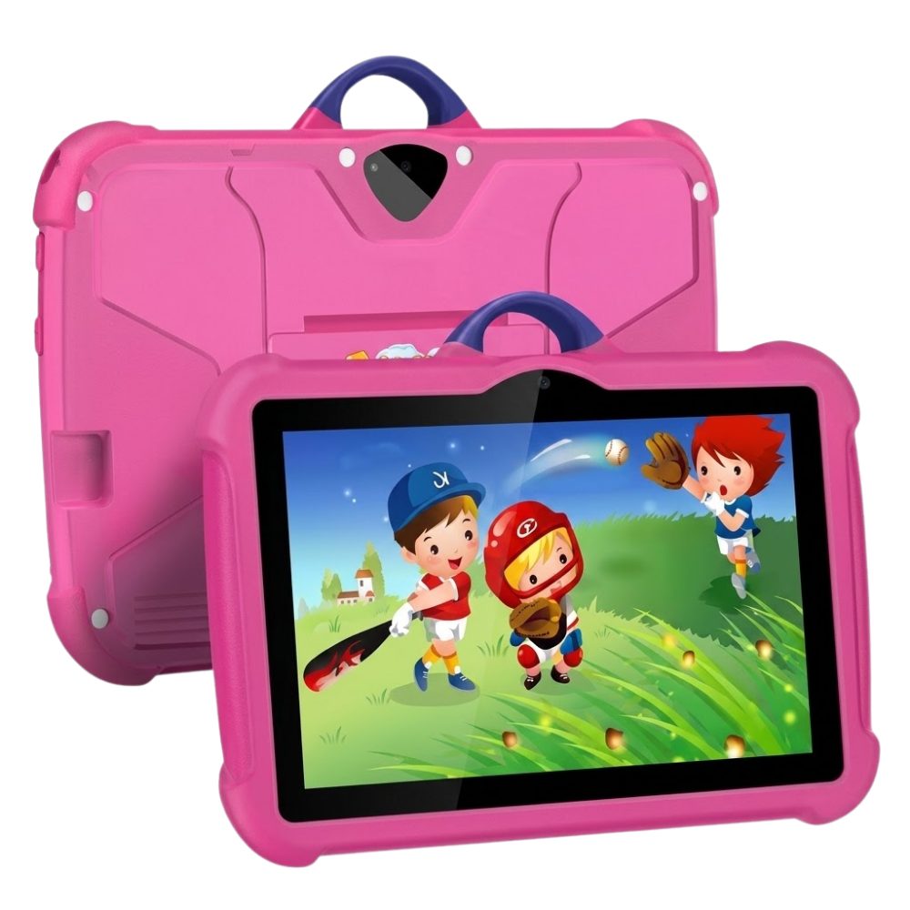 Athlix 7-Zoll-Kinder-Tablet Lerntablet Bildung für Kinder Tablet (7", 64 GB, Android, Schnappschuss- und Videofunktion, Blickwinkelstabiles IPS-Display)