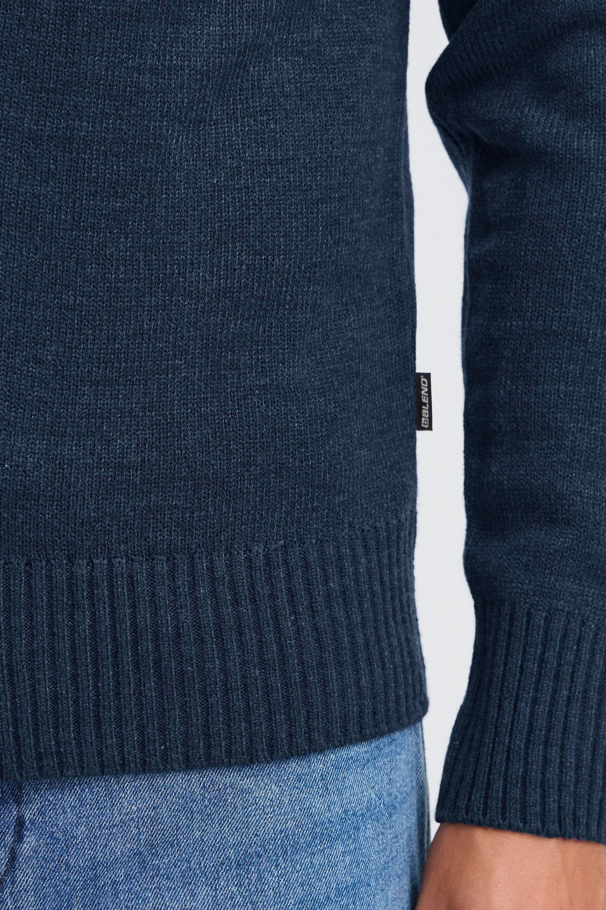 Blend Strickjacke BHRycel Stilvolle Strickjacke mit Reißverschluss