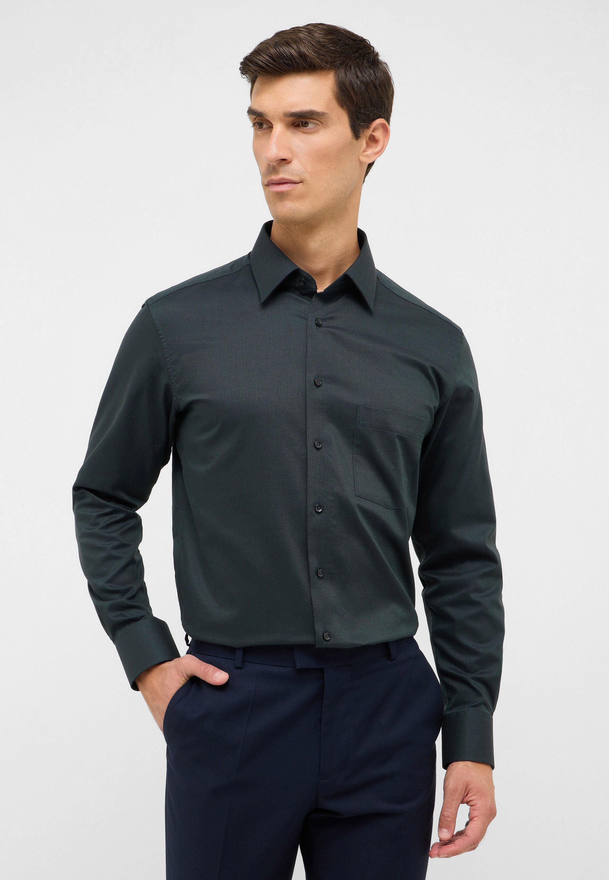 Eterna Langarmhemd MODERN FIT NON IRON (bügelfrei)