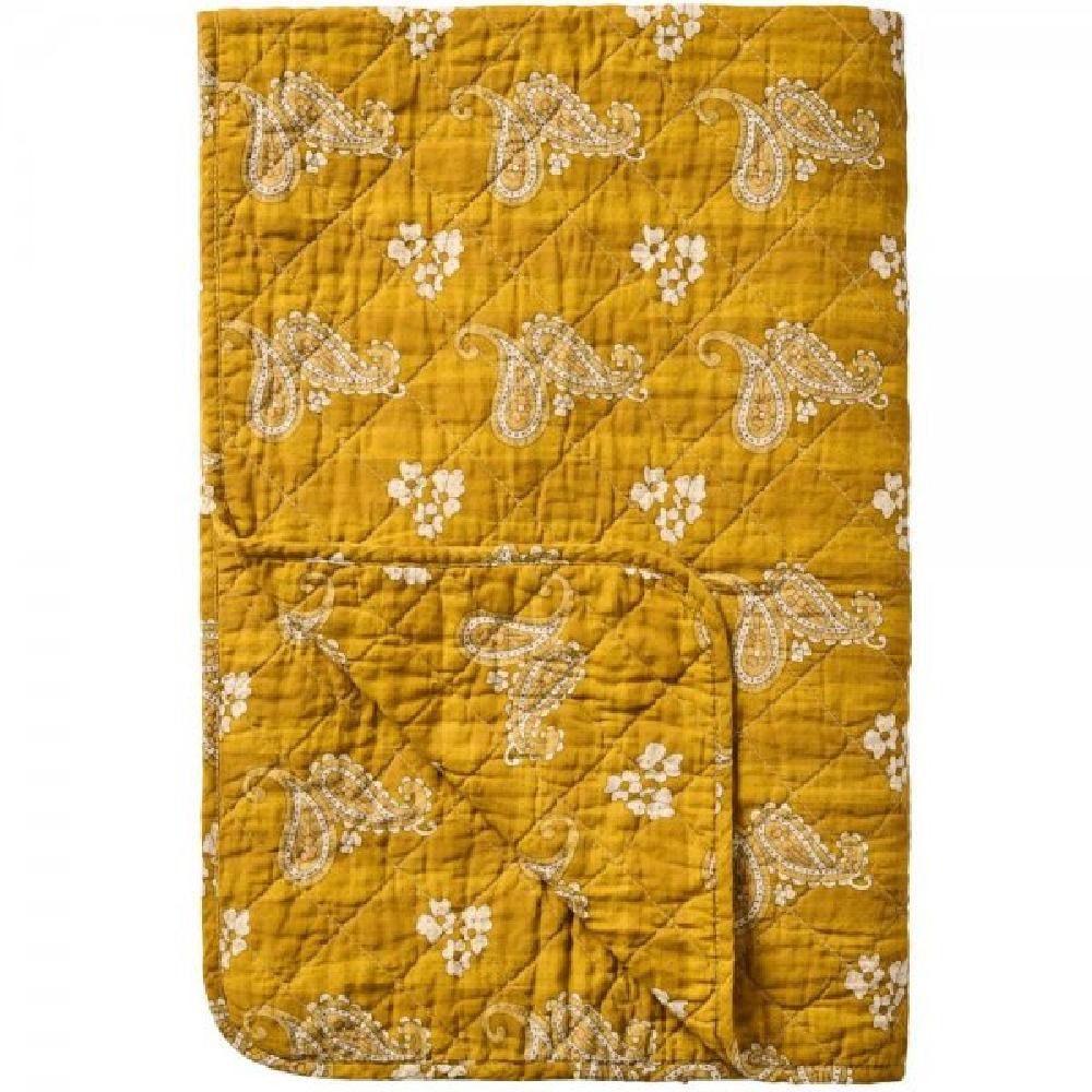 Wohndecke Ib Laursen Quilt Decke Tagesdecke Paisleymuster (130x180cm), Ib L günstig online kaufen