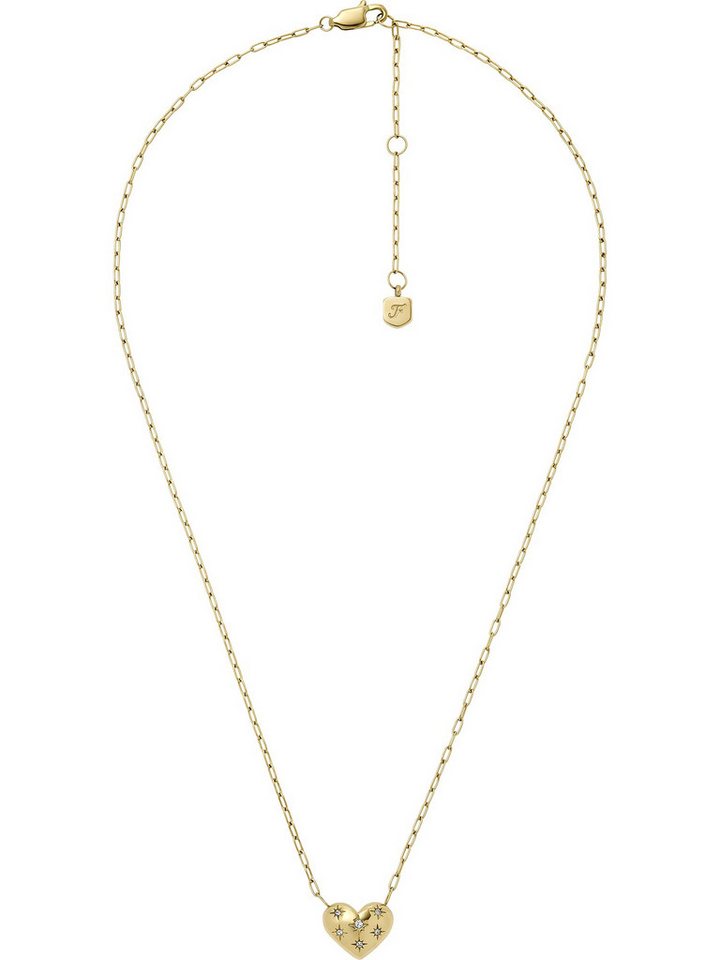 Fossil Collier Fossil Damen-Kette Edelst... Fossil Collier Fossil Damen-Kette Edelst...