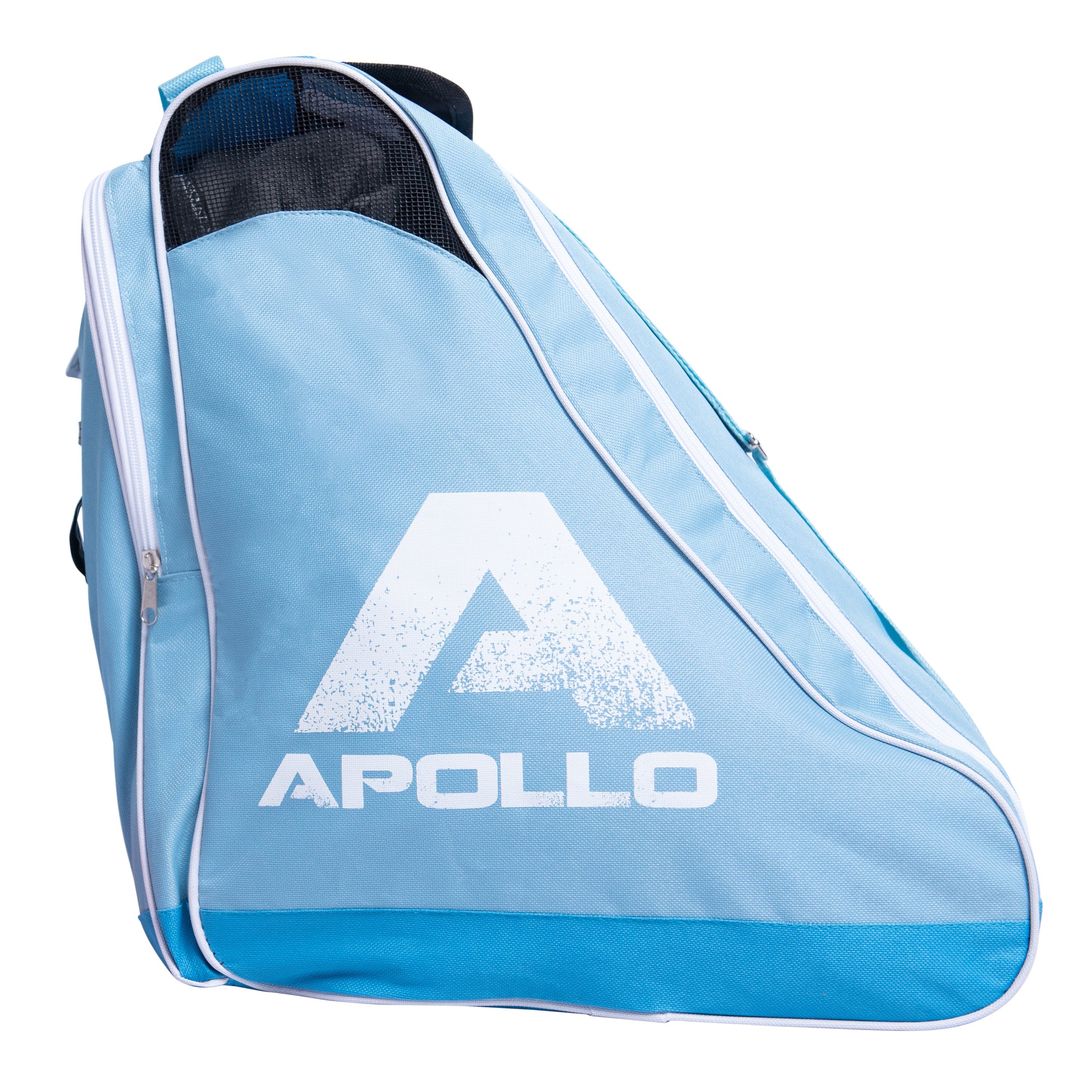 verstellbarem Skate Schlittschuhe für stabil Schultergurt Bag blau mit Rollsport, und und Bag Tasche sportlich, Apollo praktische Skate