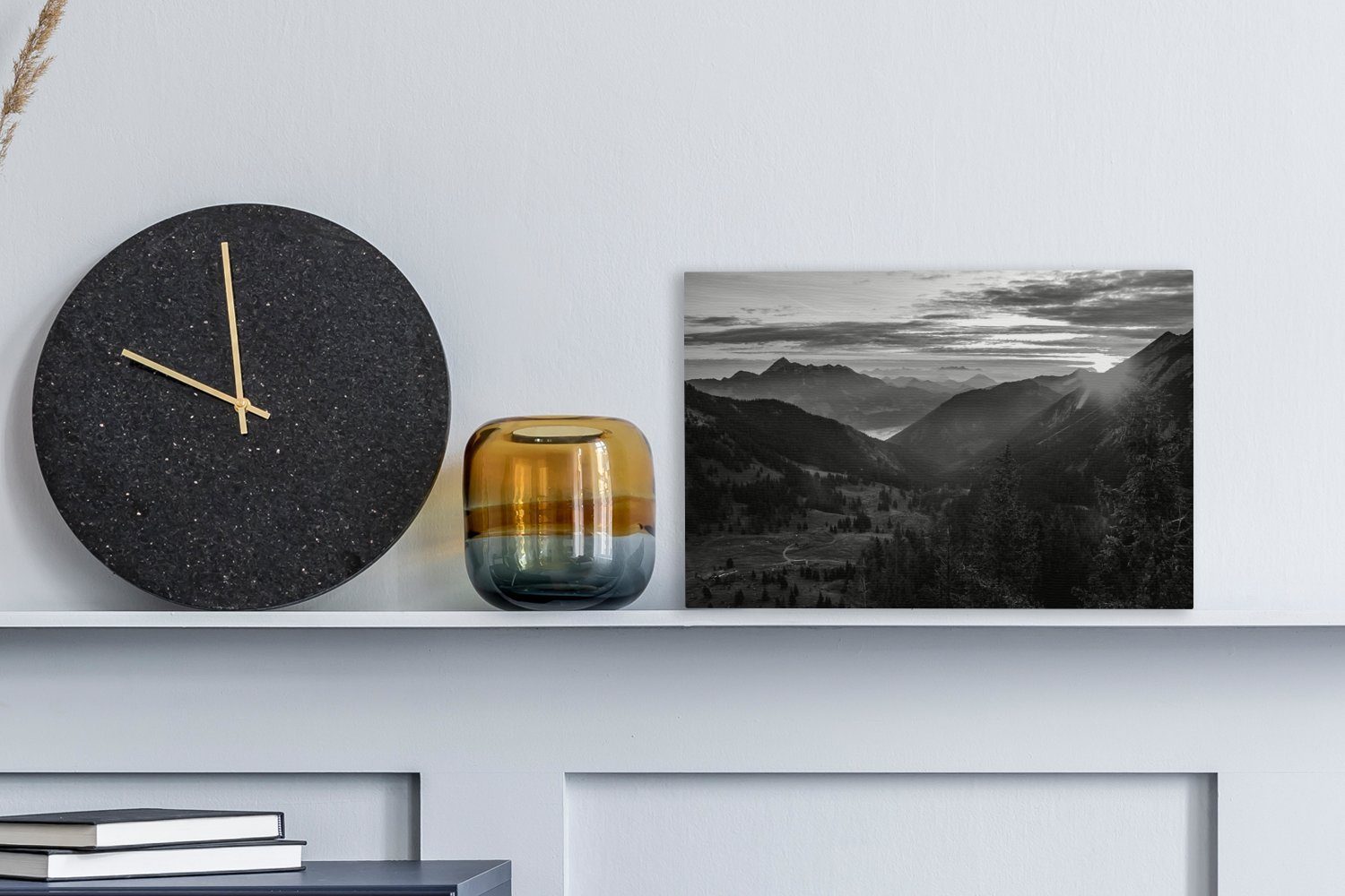 OneMillionCanvasses® Leinwandbild Alpen - Berg - Sonne, Fotodruck (1 St), L günstig online kaufen