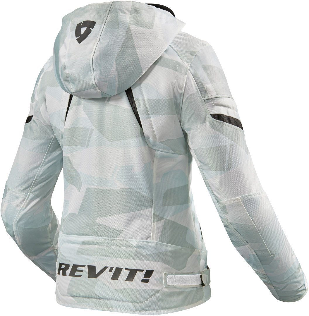 Revit Motorradjacke Flare 2 Damen Motorrad Textiljacke herausnehmbares Innenfutter,wasserdicht