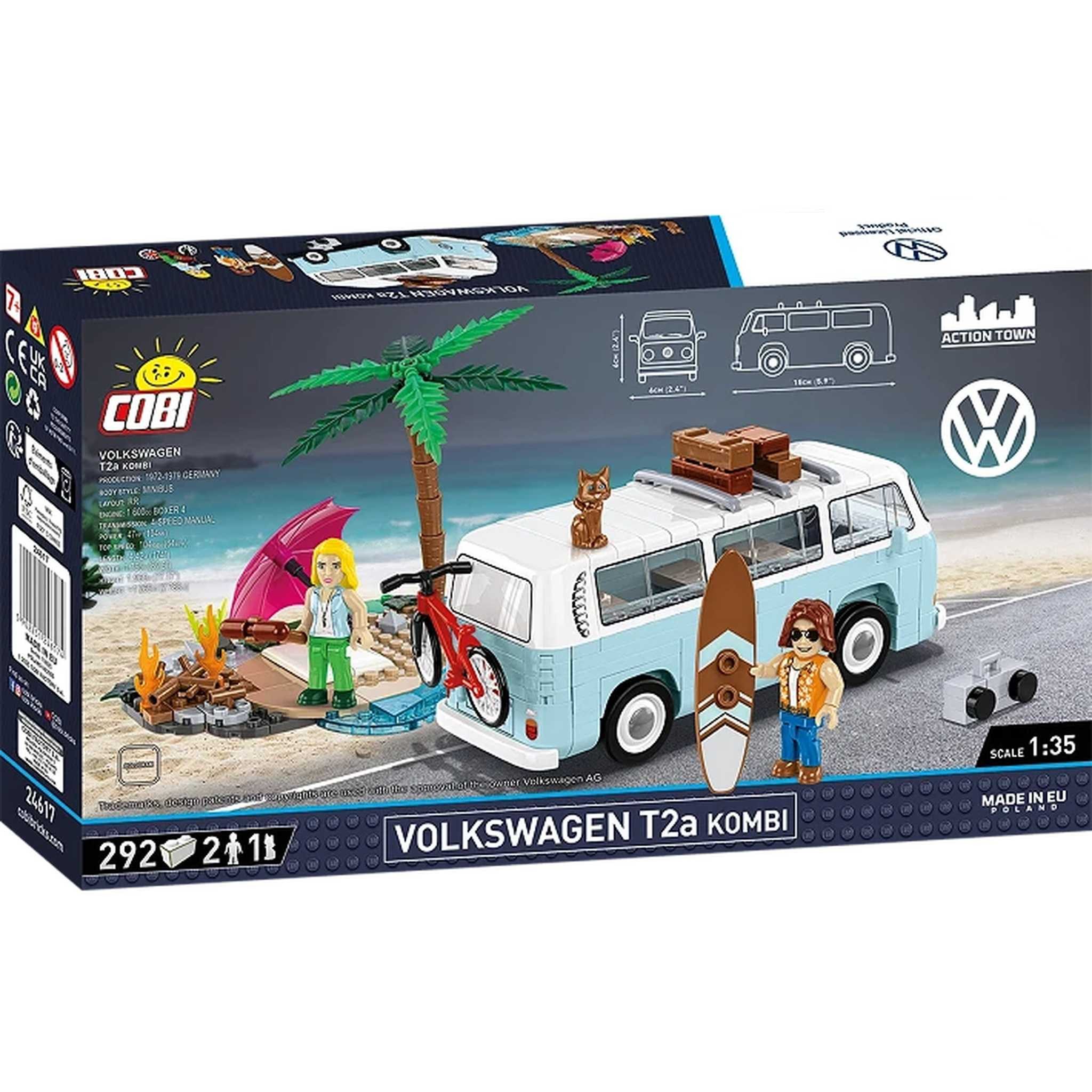 COBI CB-24617 - VW T2a Kombi (Cobi) Spielbausteine