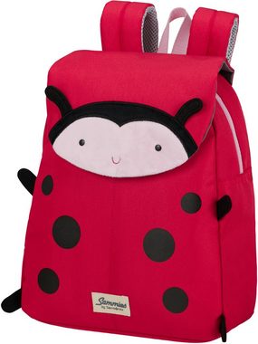 Samsonite Kinderrucksack Happy Sammies ECO, S+, Ladybug Lally, Kindergartenrucksack Kinderfreizeitrucksack Kinder-Backpack