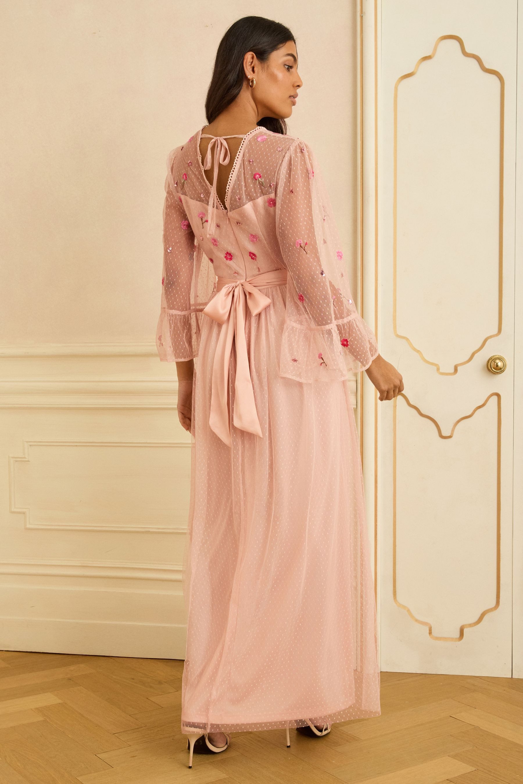 Love & Roses Maxikleid Love & Roses Maxikleid für die Brautjungfer (1-tlg)