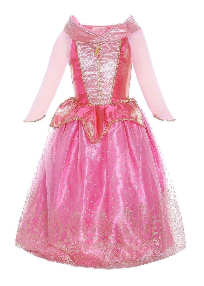 Katara Prinzessin-Kostüm »Märchenkleid Kinderkostüm Aurora für Mädchen  rosa« online kaufen | OTTO