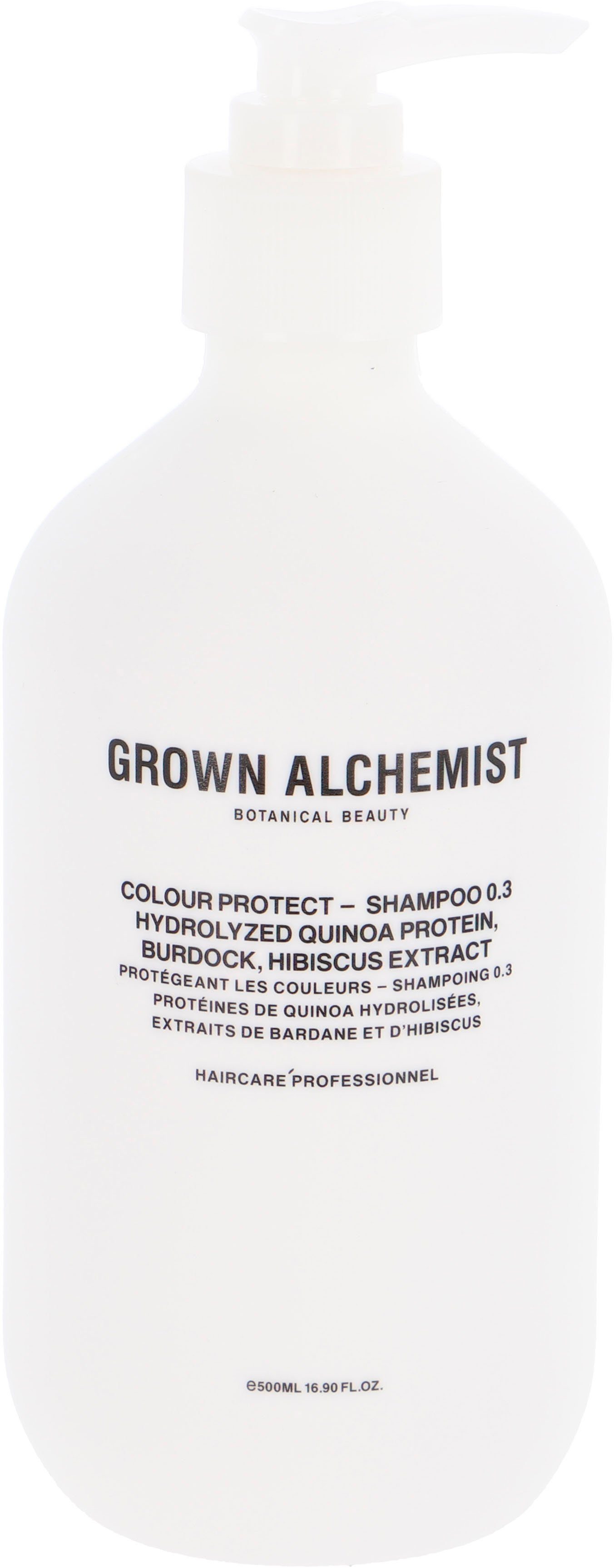 GROWN ALCHEMIST Haarshampoo Colour Protect - Shampoo 0.3, Hydrolyzed Quinoa  Protein, Burdock, Hibiscus Extract