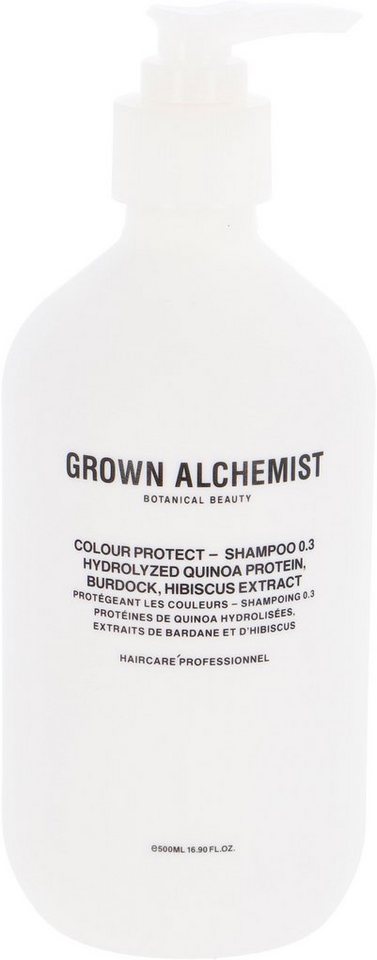 GROWN ALCHEMIST Haarshampoo Colour Protect - Shampoo 0.3, Hydrolyzed Quinoa  Protein, Burdock, Hibiscus Extract