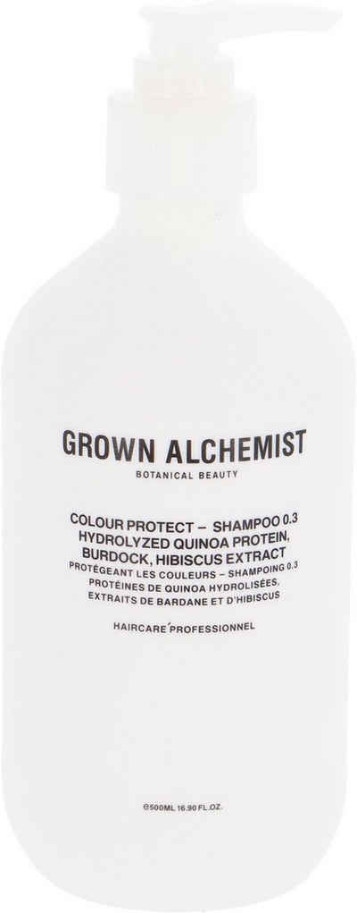 GROWN ALCHEMIST Haarshampoo Colour Protect - Shampoo 0.3, Hydrolyzed Quinoa Protein, Burdock, Hibiscus Extract