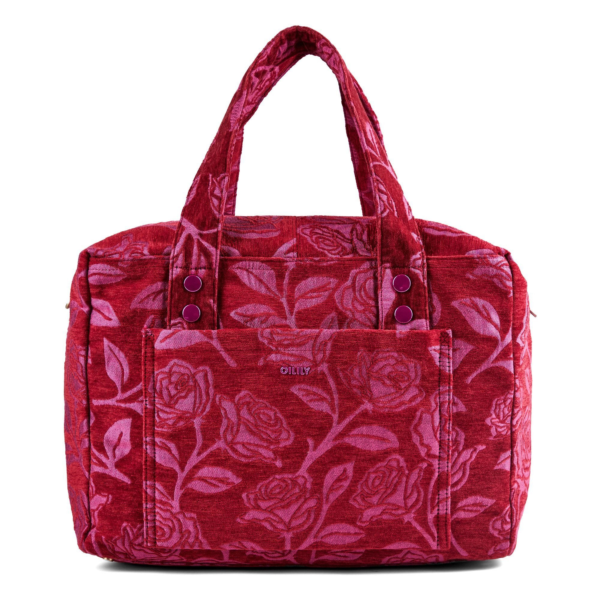 Oilily Schultertasche Floraison Jacquard, Polyester