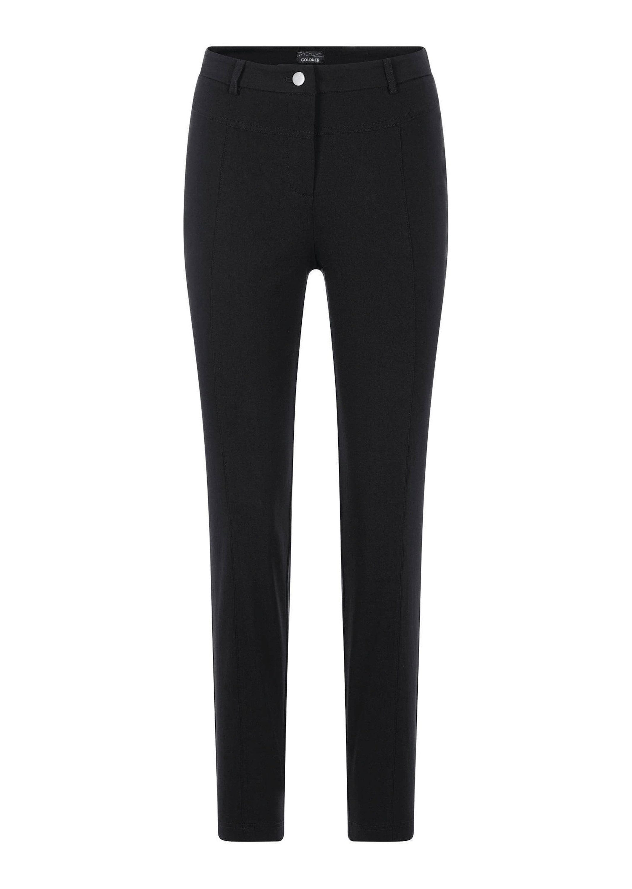 Stoffhose Kurzgröße: Bengalinhose mit Längsnähten