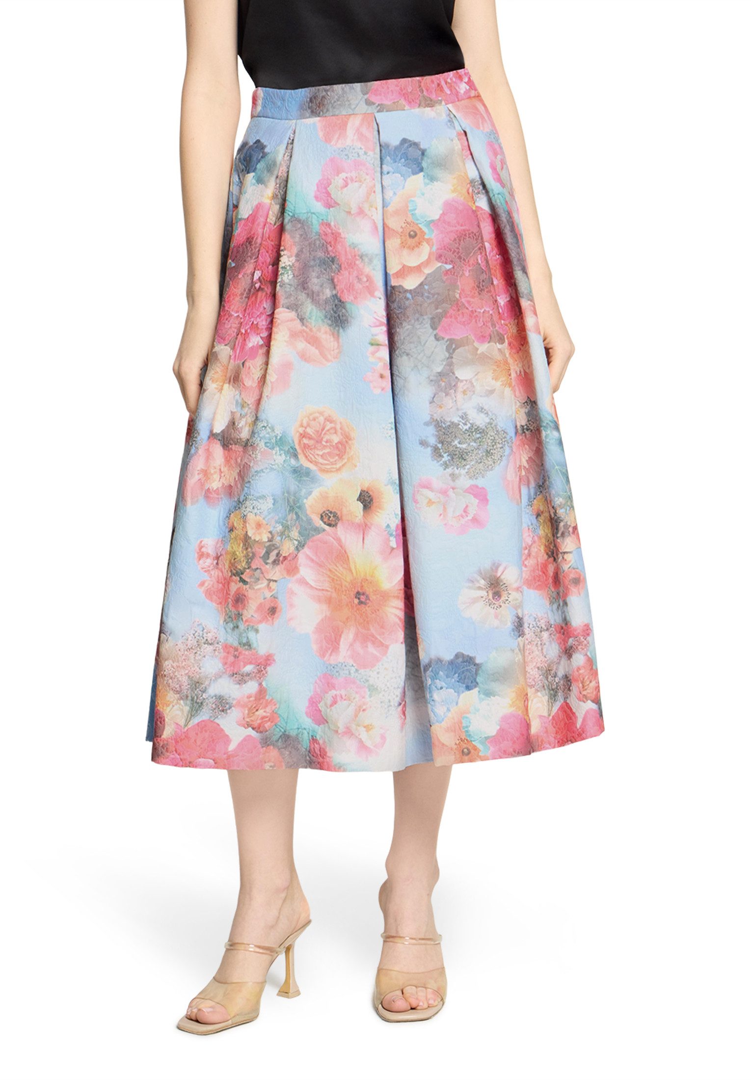 Vera Mont Minirock Damen mit Jacquard