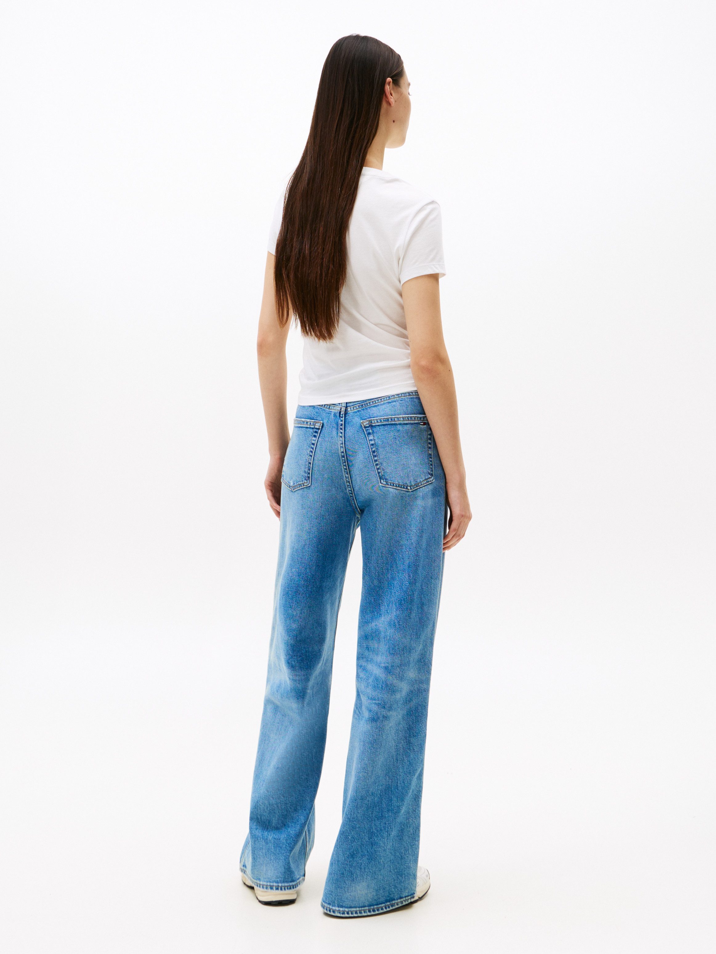 Tommy Jeans Kurzarmshirt TJW SLIM ESS LOGO 1 TEE EXT