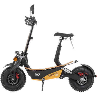 SXT Scooters E-Motorroller »Monster EEC mit Li-ion Akku«, 2000 W, 45 km/h