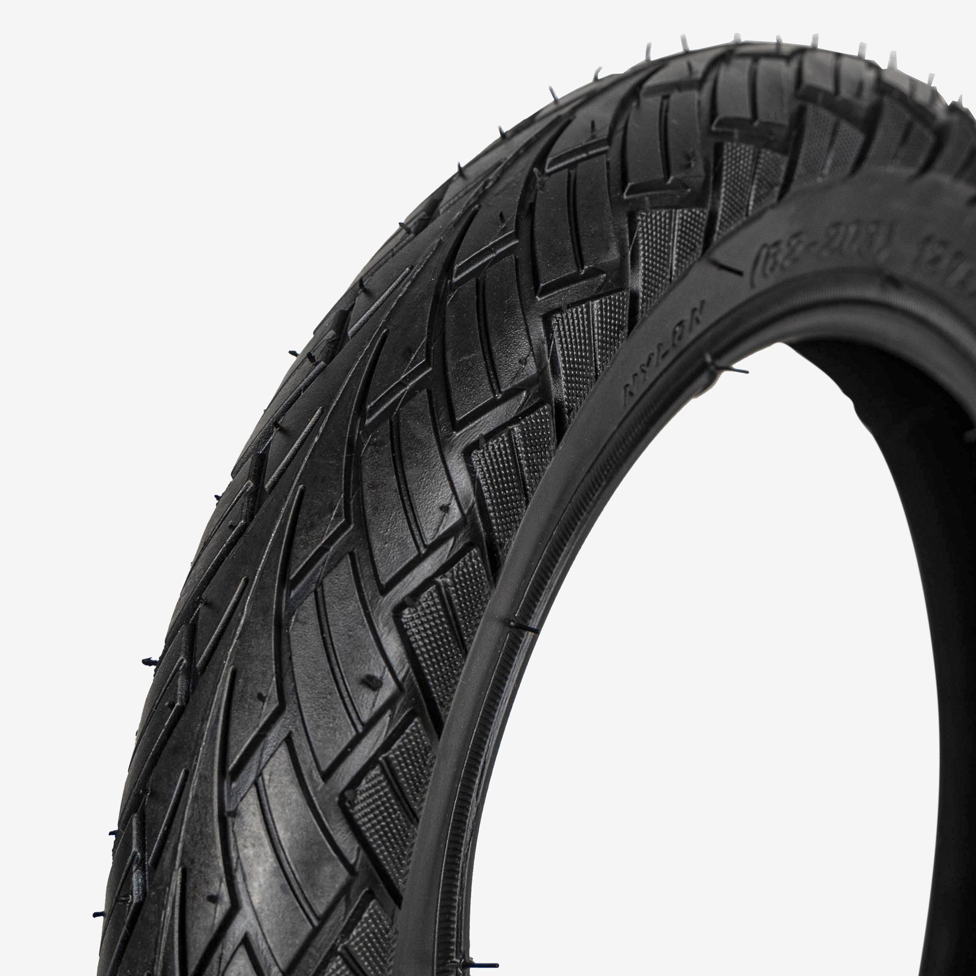 laio Fahrradreifen 12 Zoll 12 1/2 x 2 1/4 = 62 - 203 inkl. Schlauch mit AV-Ventil, Rolle