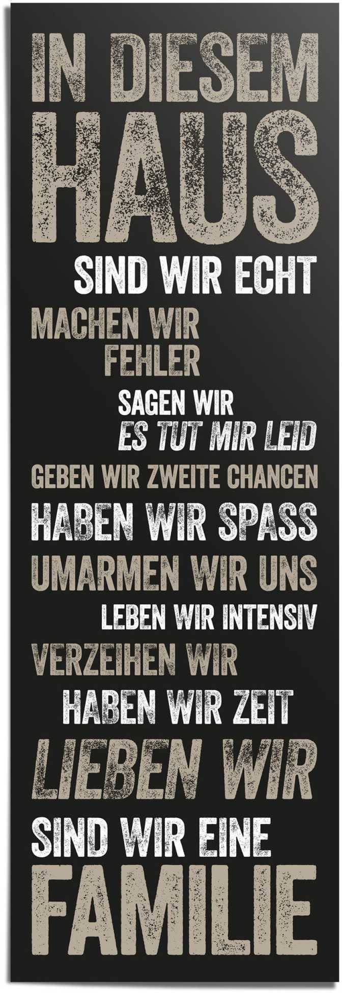 Reinders! Poster In diesem Haus, (1 St)
