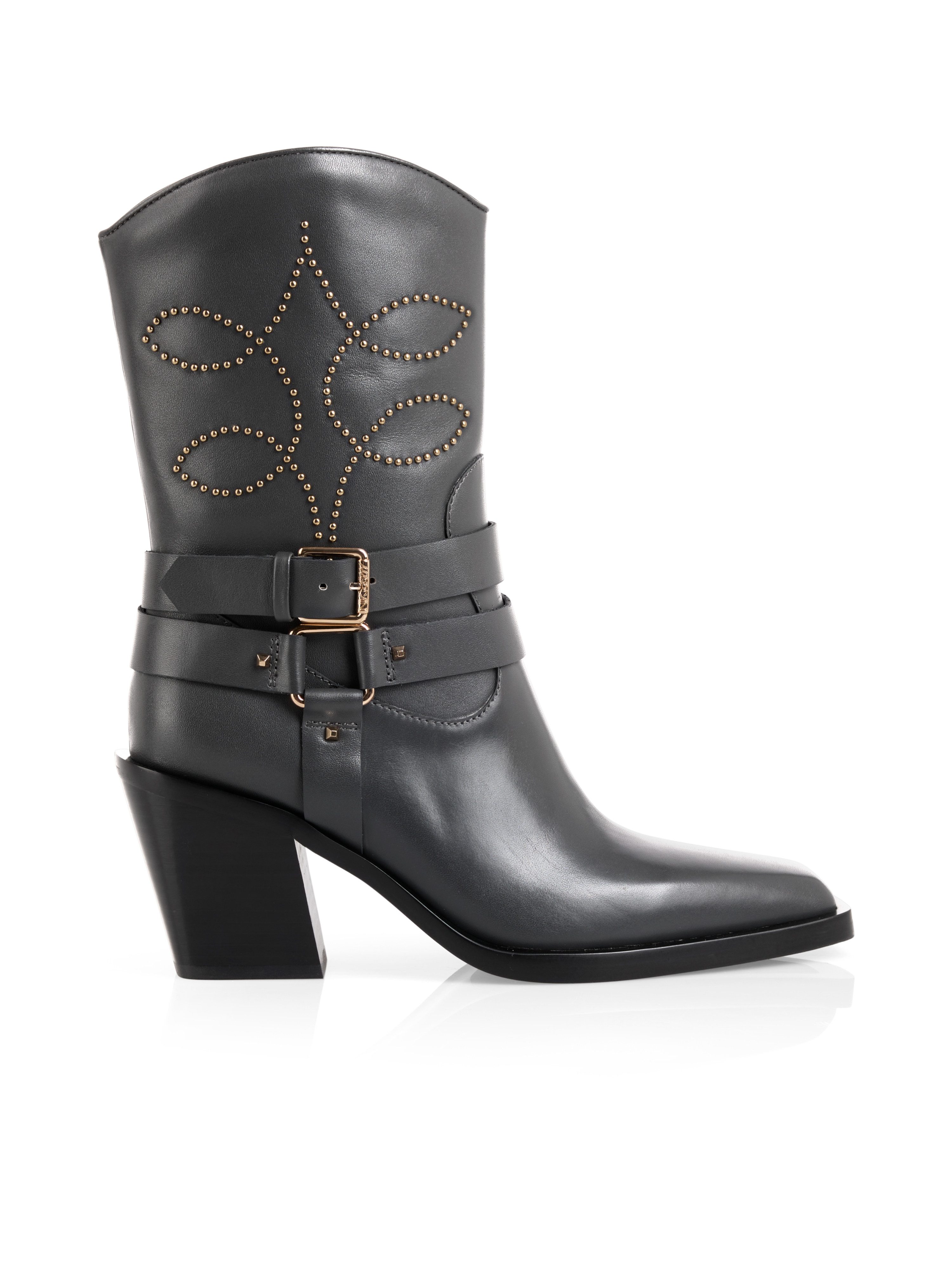 Marc Cain Collections Cowboy Stiefelette Westernboots, Bikerboots, Herbstboots zum Schlupfen