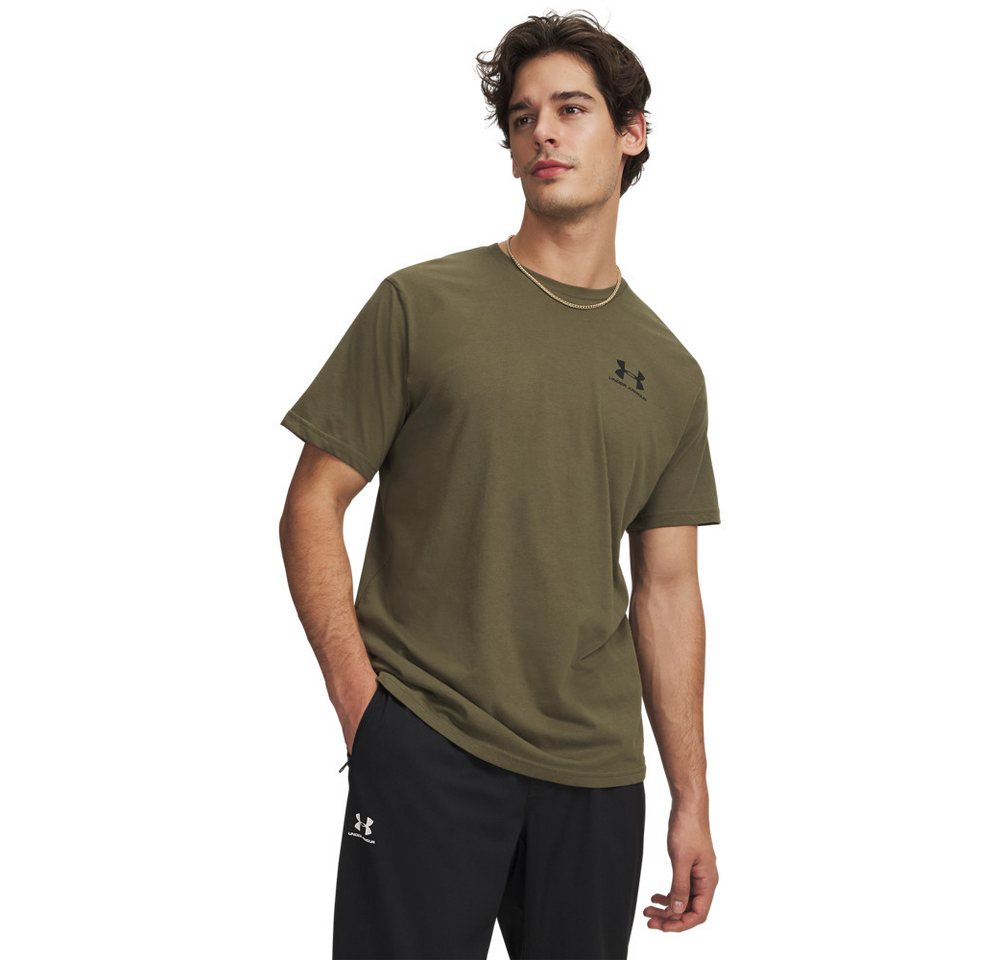 Under Armour® T-Shirt UA M SPORTSTYLE LC SS kurzärmliges Design, mit Rundhalsausschnitt, gerader Abschluss