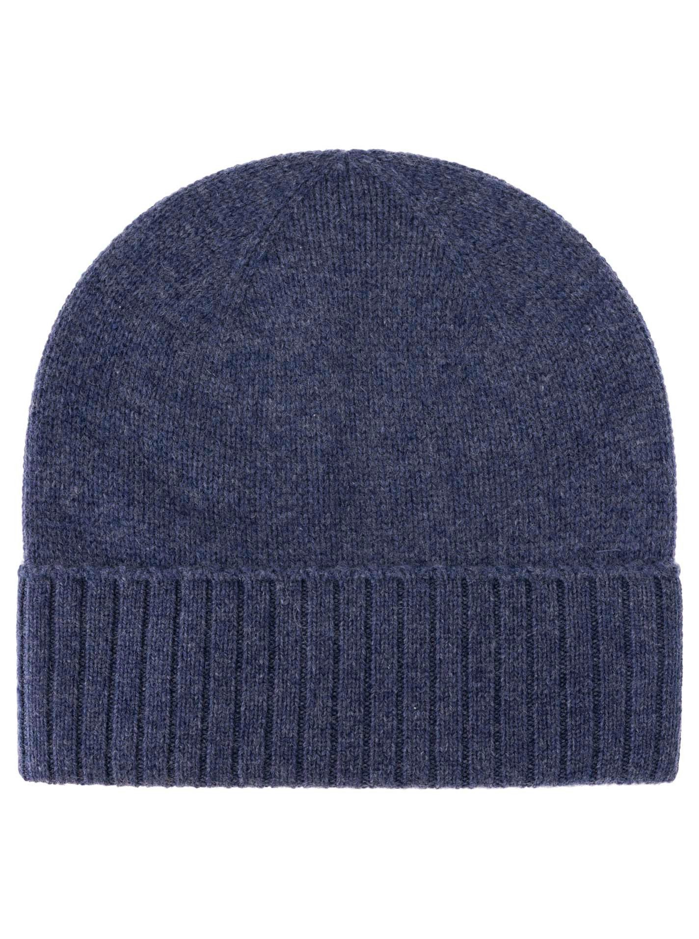 Zwillingsherz Strickmütze Kaschmir Mütze Gerippter-Umschlag günstig online kaufen