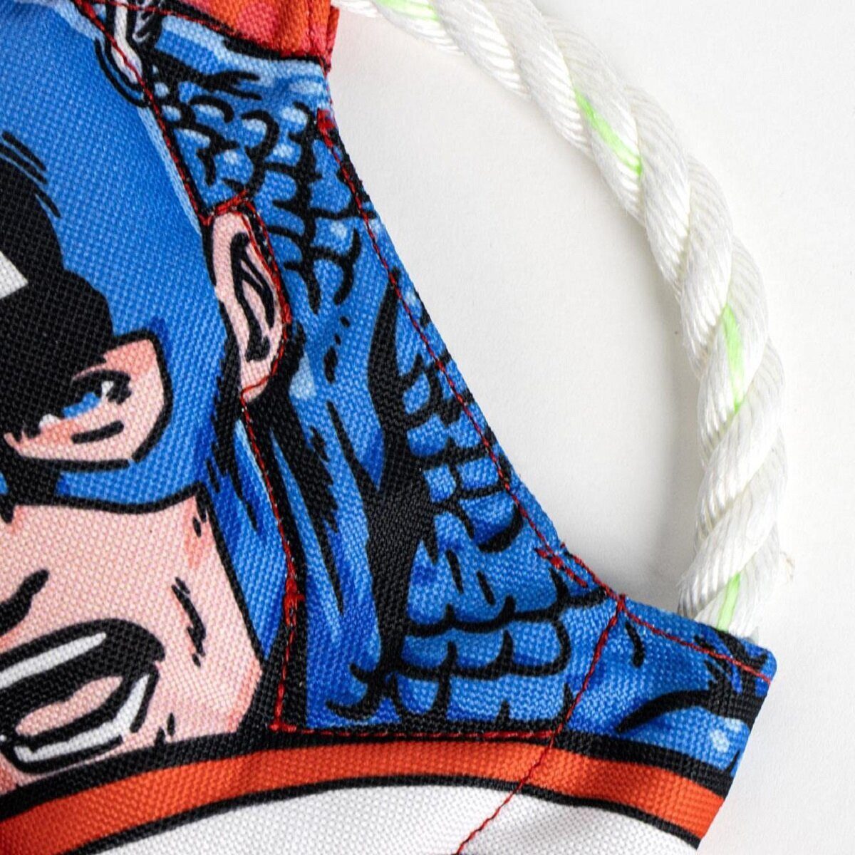 MARVEL Tier-Intelligenzspielzeug Captain America Kau- & Zahnspielzeug für HundeIdeal, Polyester