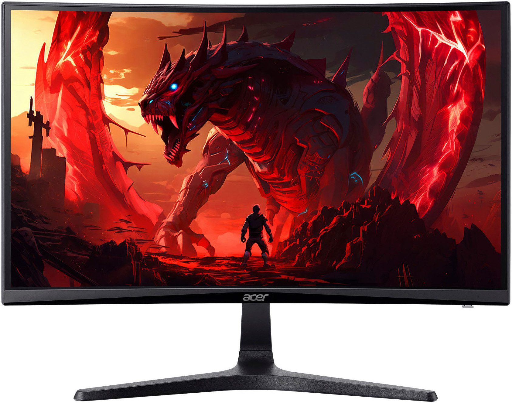 Acer Nitro ED240QP0bi Curved-LED-Monitor (59,9 cm/23,6 ", 1920 x 1080 px, Full HD, 1 ms Reaktionszeit, 180 Hz, VA LED)