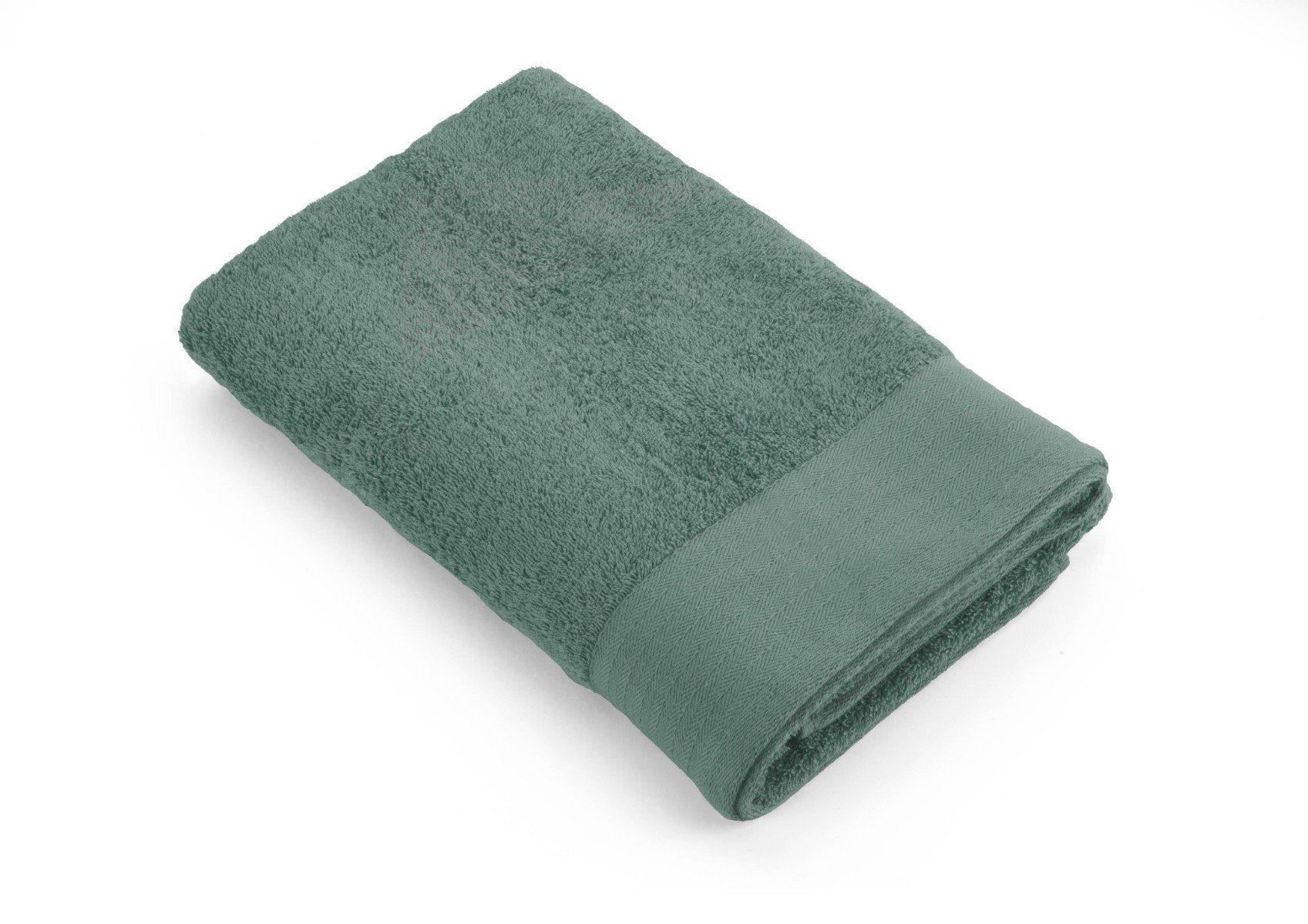Walra Handtuch Duschtuch - (1-St) Baumwolle cm, Cotton 70x140 Armeegrün Soft