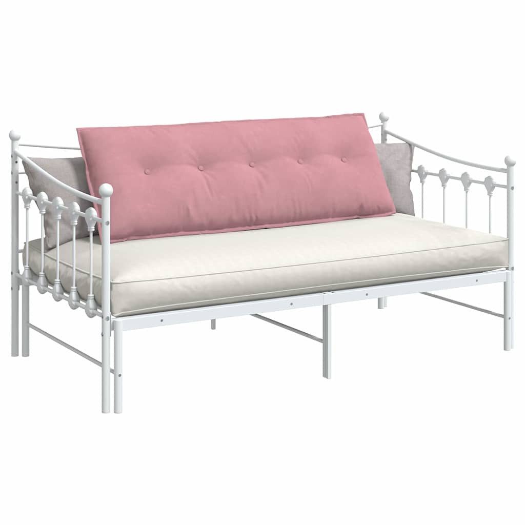 vidaXL Rückenkissen Rücken Kissen Rosa 140 x 50 cm Cordstoff, 1-tlg.
