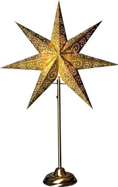 STAR TRADING LED Dekolicht Antique, Star Trading Wechsel-Schirm Weihnachtsstern Antique von Star Trading