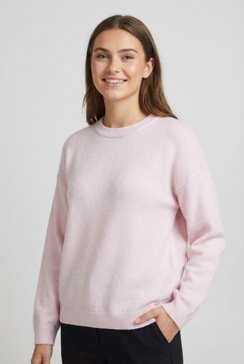 Vila Strickpullover VILIGA L/S O-NECK KNIT TOP - NOOS günstig online kaufen