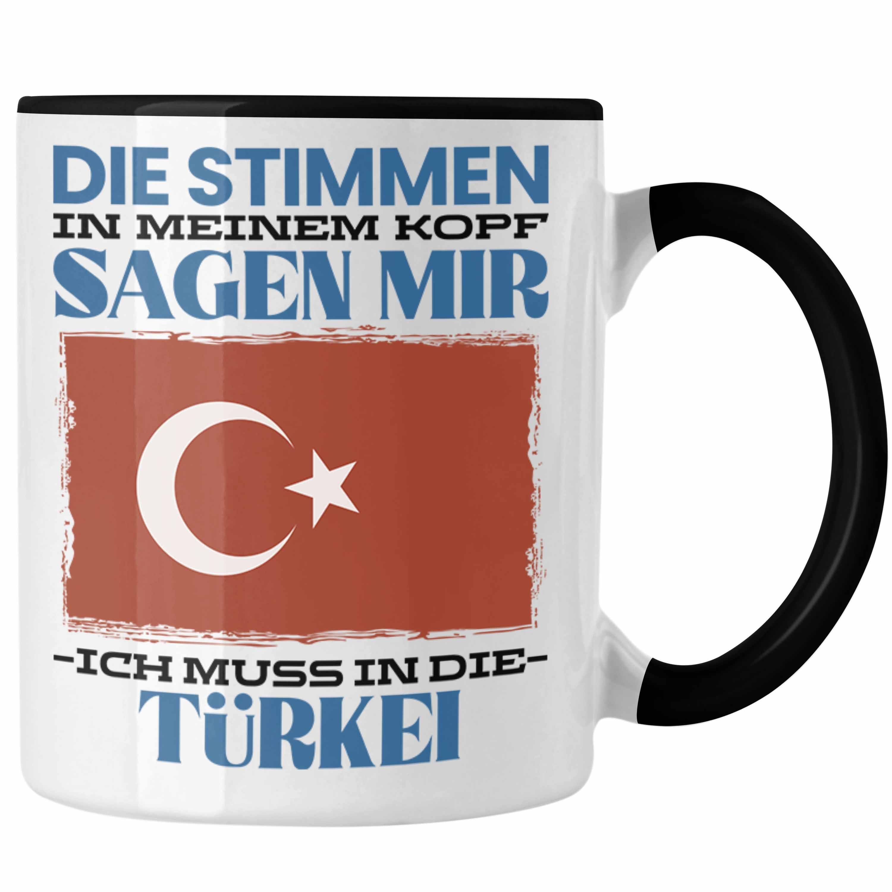 Trendation Tasse Türkei Tasse Urlaub Heimat Geschenk Spruch Türke