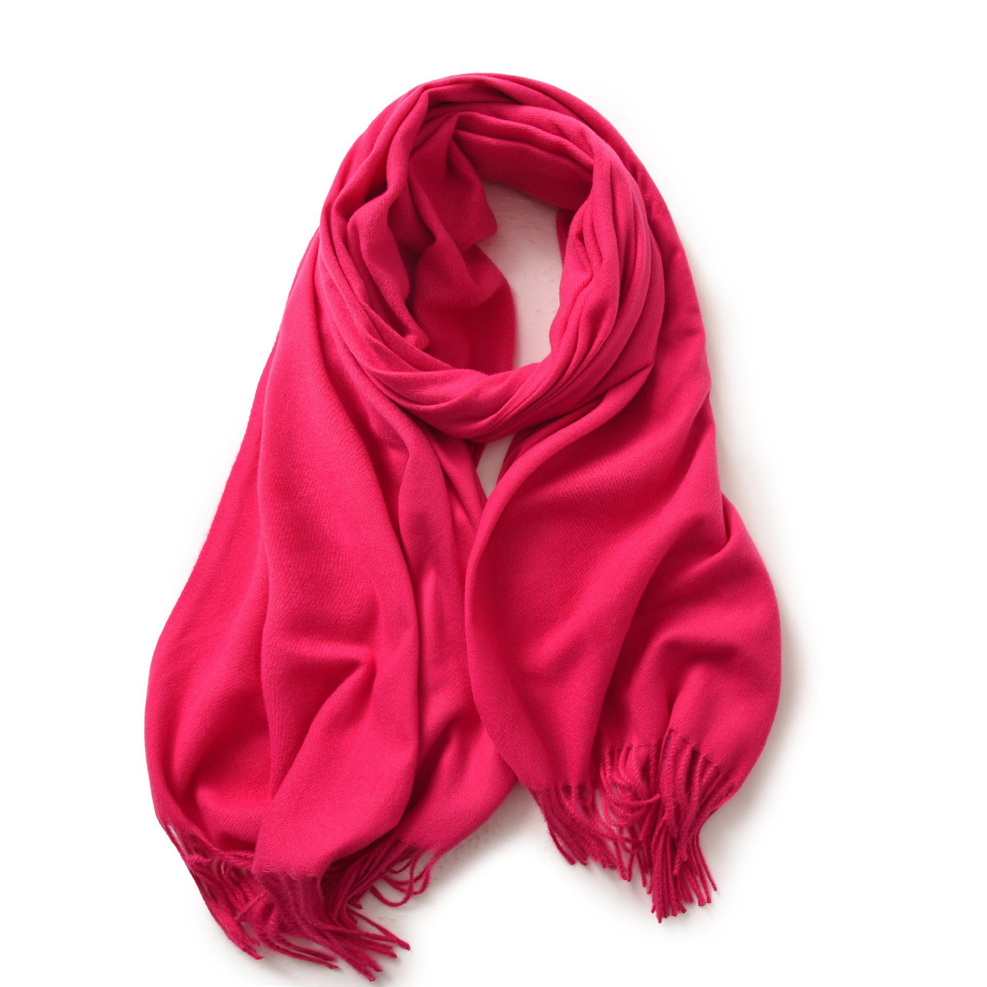 XDeer Modeschal Damen Schal,kuschelweich,Winter Schal Poncho Qualität,Neuer Stil, Damen Halstuch Geschenk für Frauen in verschiedenen Farben pink02