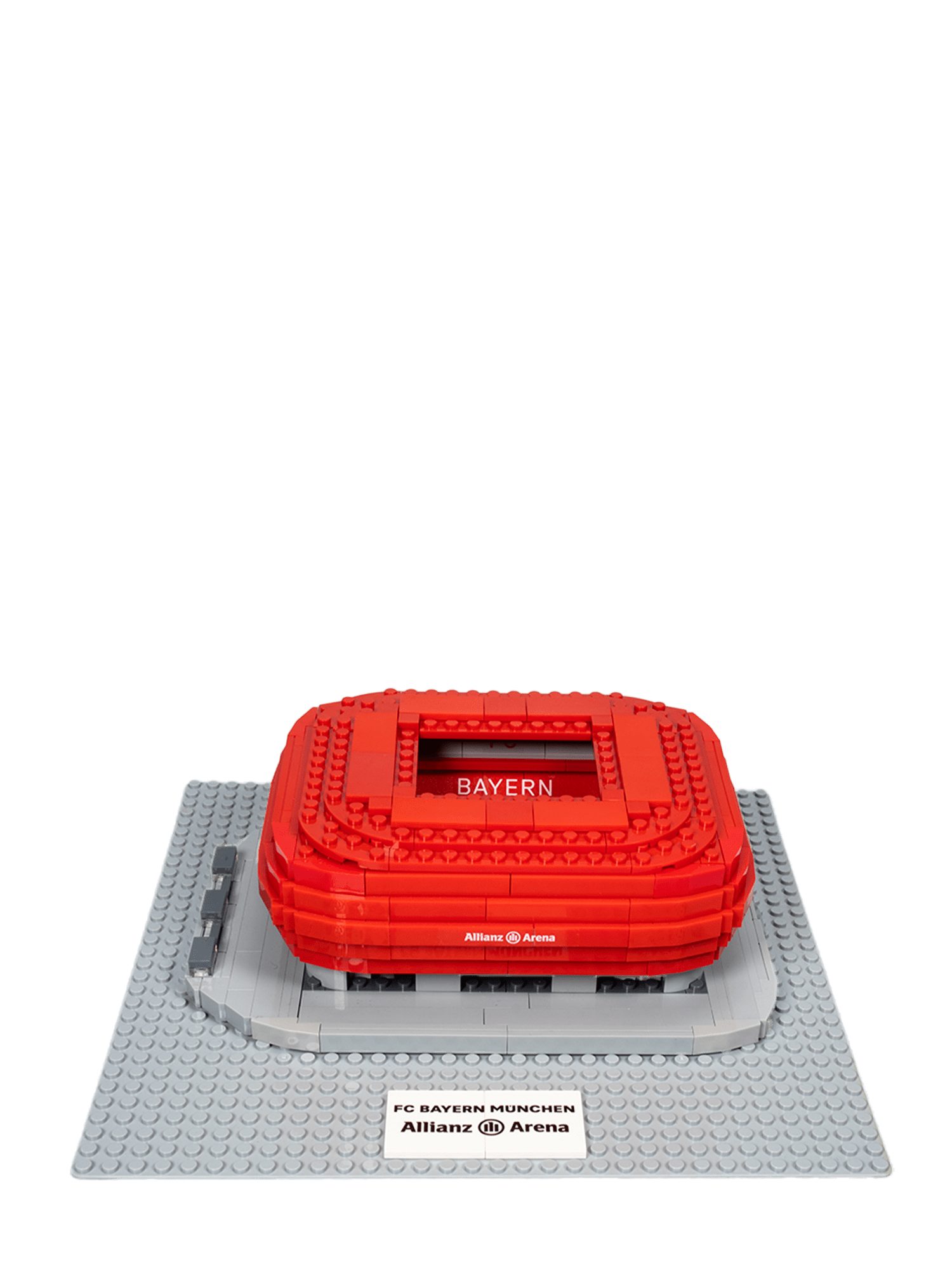 FC Bayern München Spiel FC Bayern München Klemmbausteine Arena (Rot)