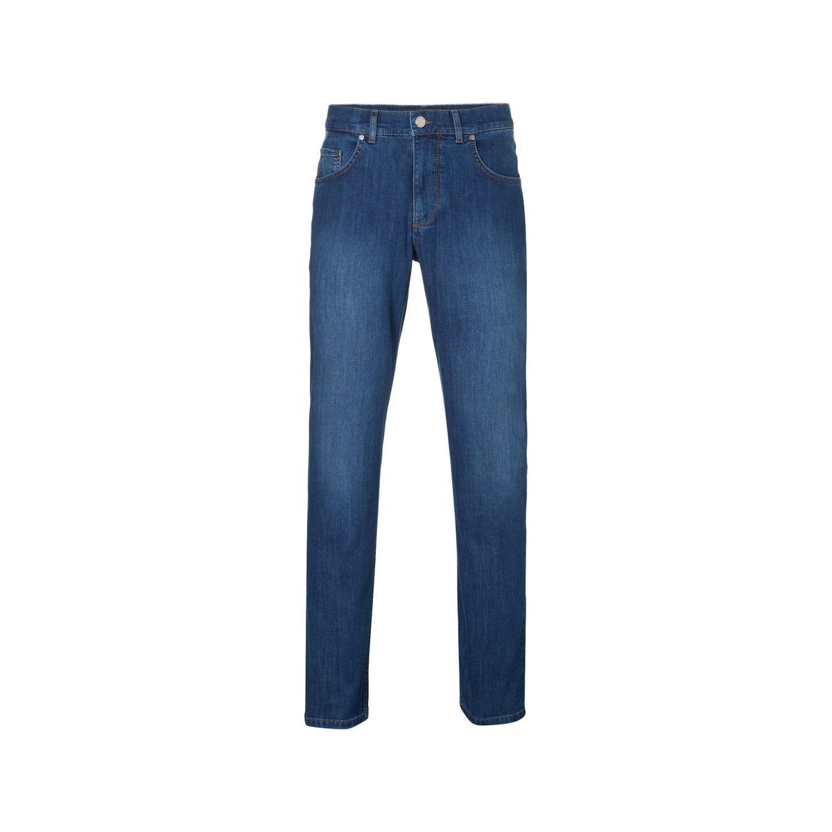 (1-tlg) regular Brax Straight-Jeans blau