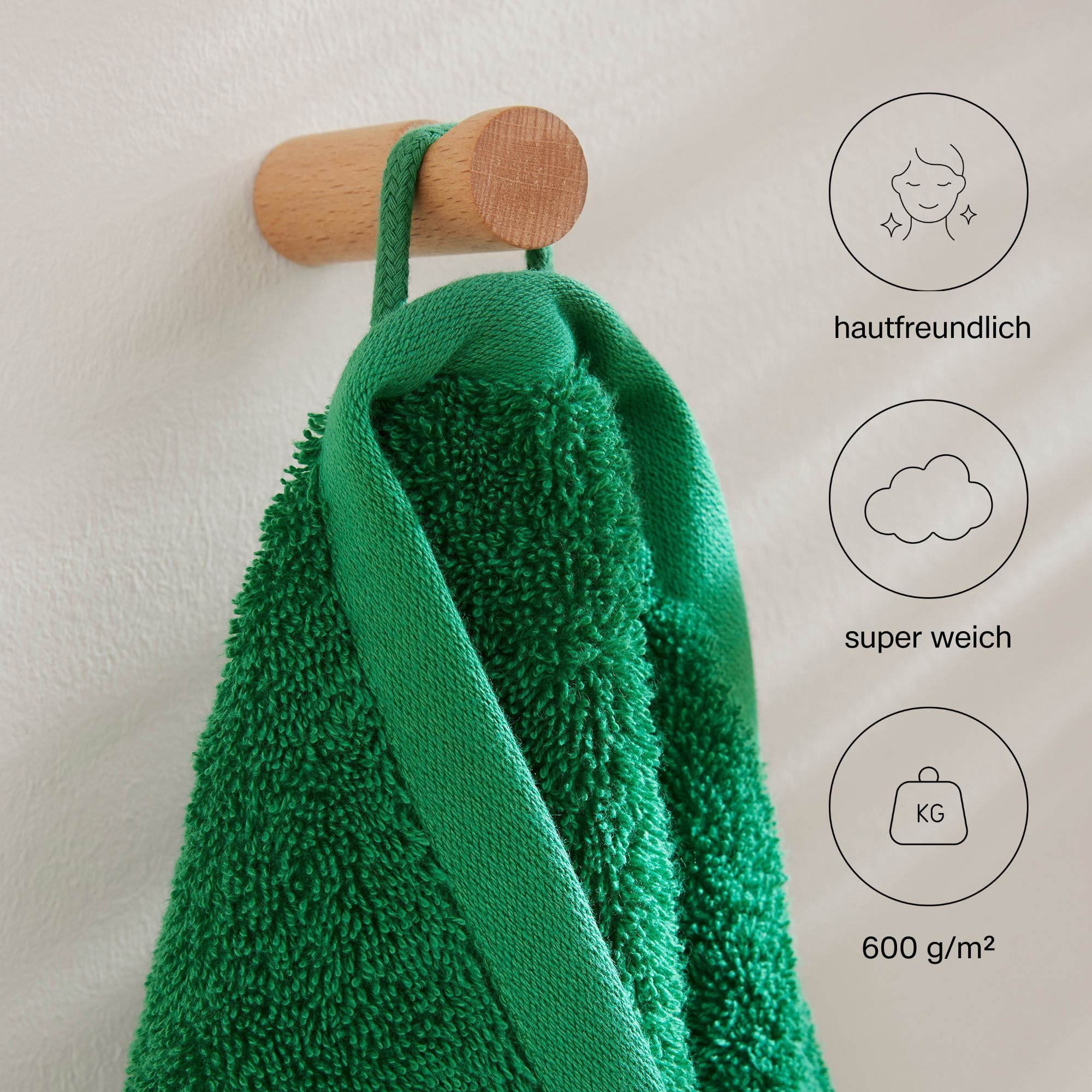 s.Oliver Handtuch Set s.Oliver, Premium Qualität, 600 gr/m², Walkfrottier (Set, 3-St), 1 Gästetuch 30x50 cm, 1 Handtuch 50x100 cm, 1 Duschtuch 70x140 cm