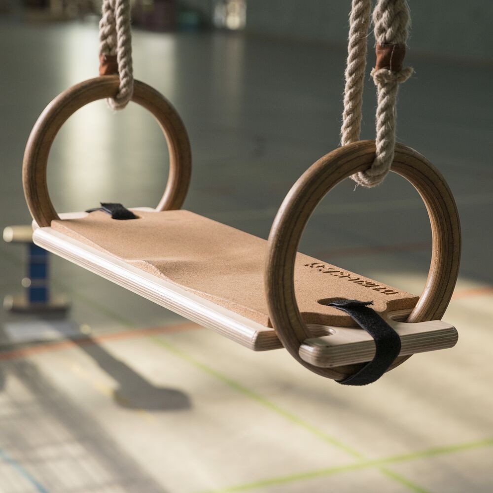 Sport-Thieme Einzelschaukel Schaukelbrett SkyBoard, Für Turnringe nach DIN (max. Materialstärke: 28 mm)