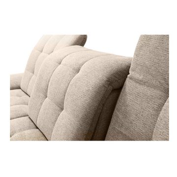 robin Ecksofa L-Form Sofa mit Schlaffunktion & Bettkasten Neo Mini Verstellbar