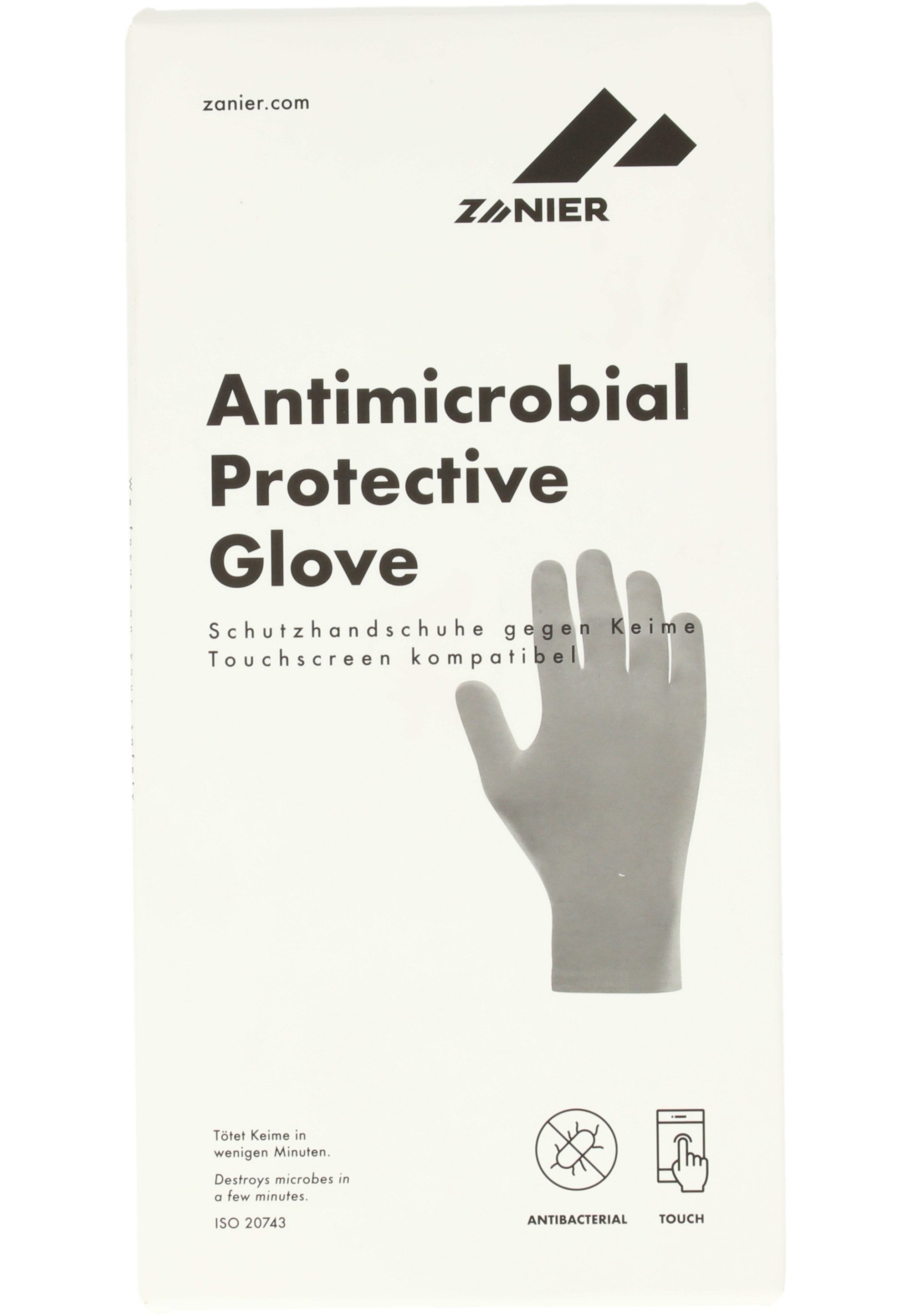 Zanier Lederhandschuhe mit Touchscreen-Funktion