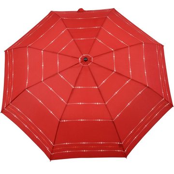 doppler® Taschenregenschirm Damen Auf-Zu-Automatik Magic Fiber - Sydney, elegant, stabil und praktisch