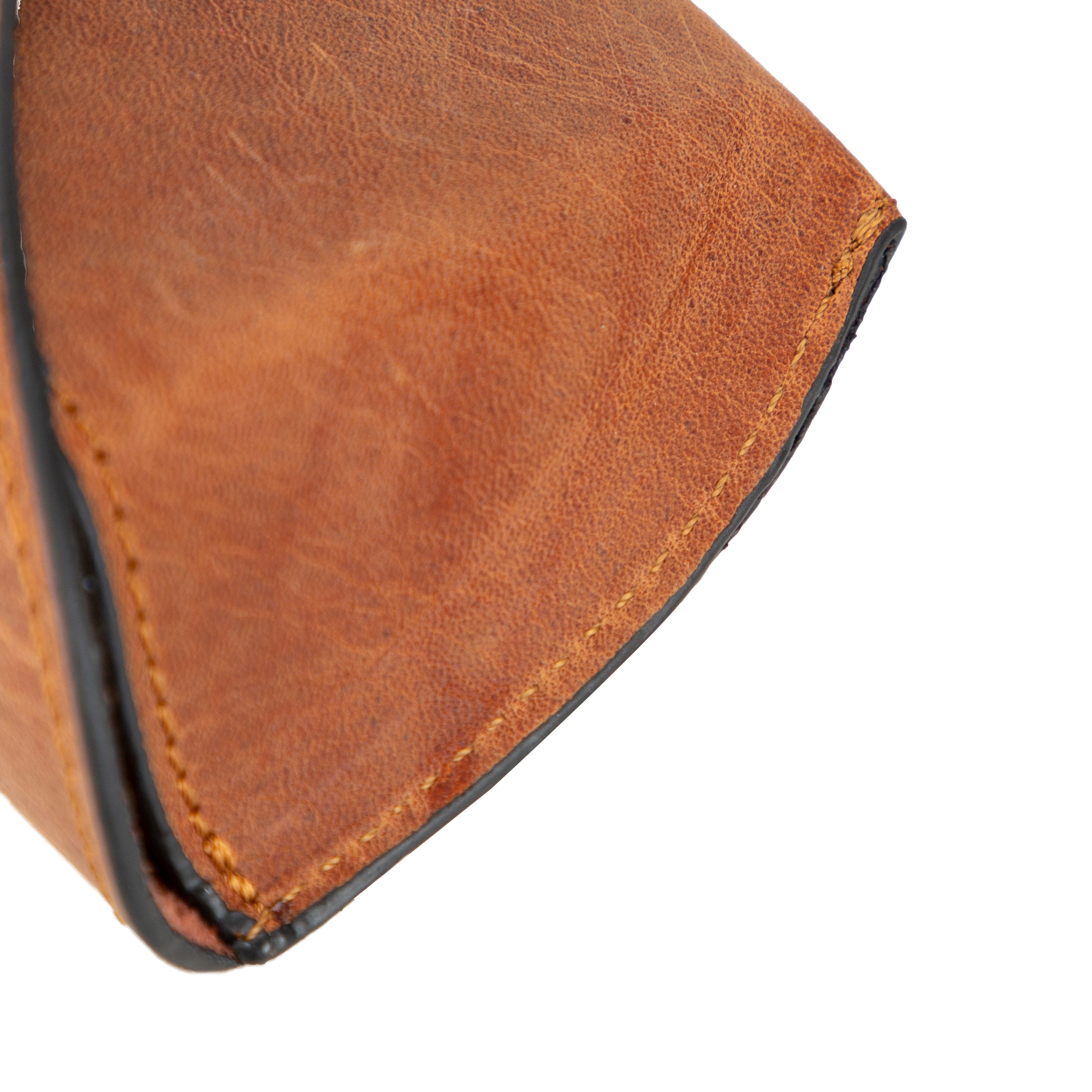 Renna Leather Brillenetui Faltbares Leder Brillenetui