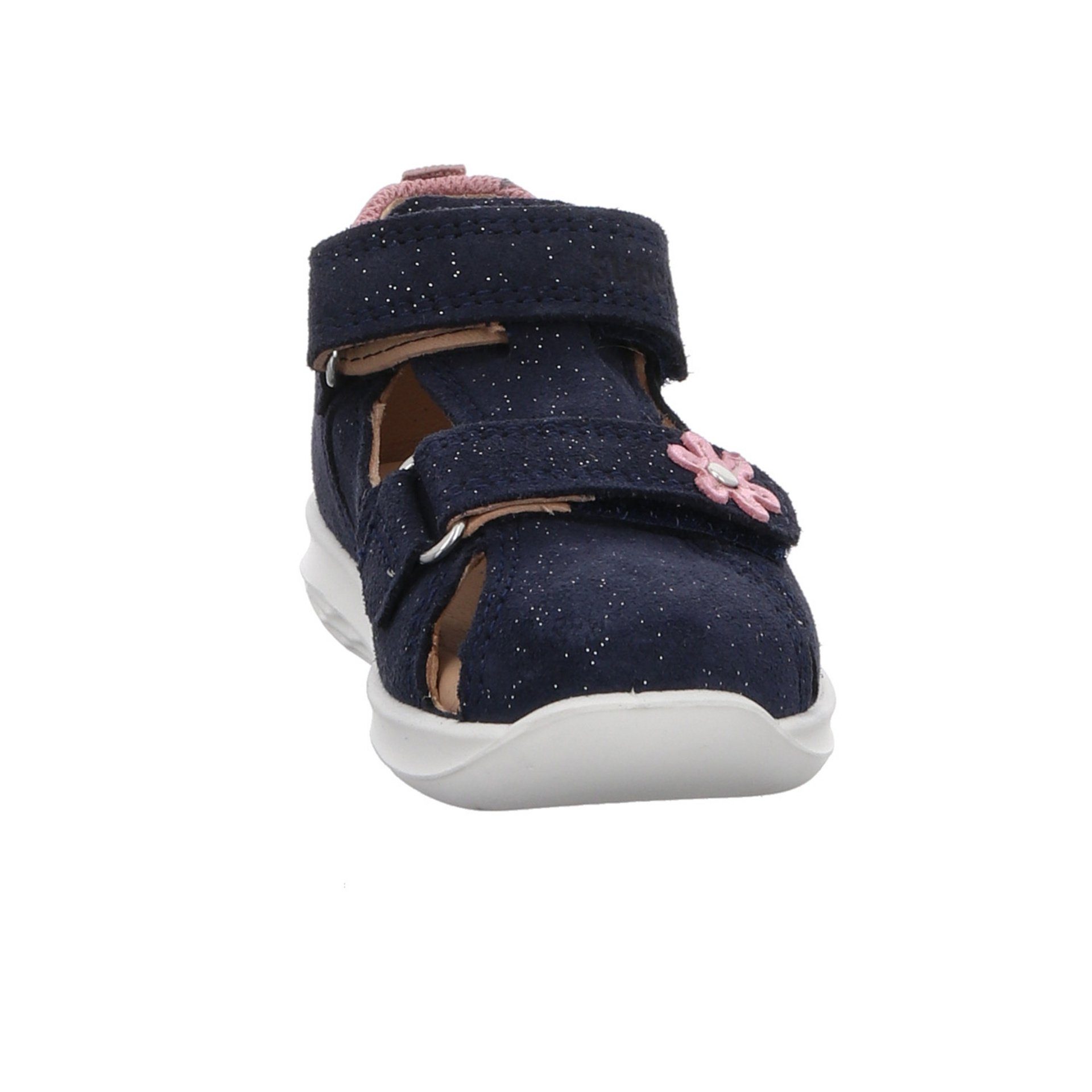 Superfit Mädchen sonst Bumblebee Minilette Leder-/Textilkombination Schuhe Sandale Sandalen blau Kombi