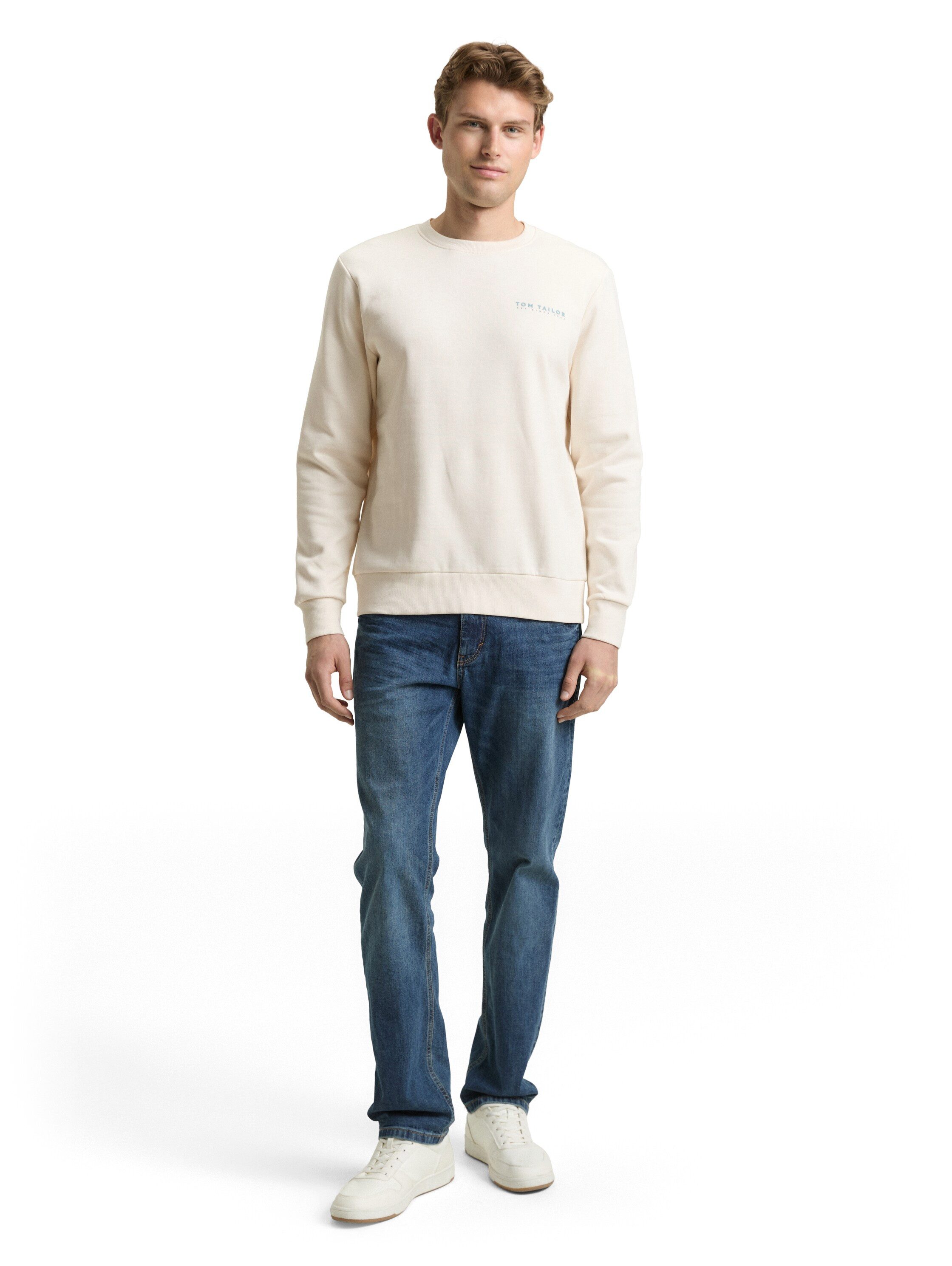 TOM TAILOR Sweatshirt mit Logo Stickerei