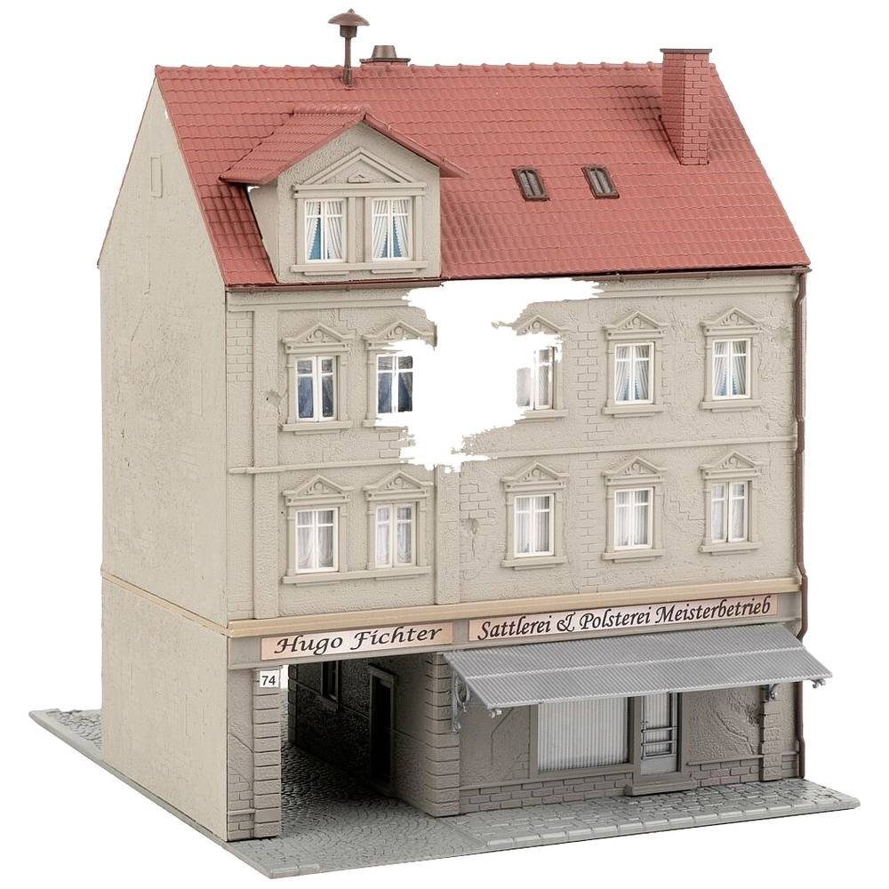 Faller Modelleisenbahn-Gebäude H0 Stadthaus mit Sattlerei
