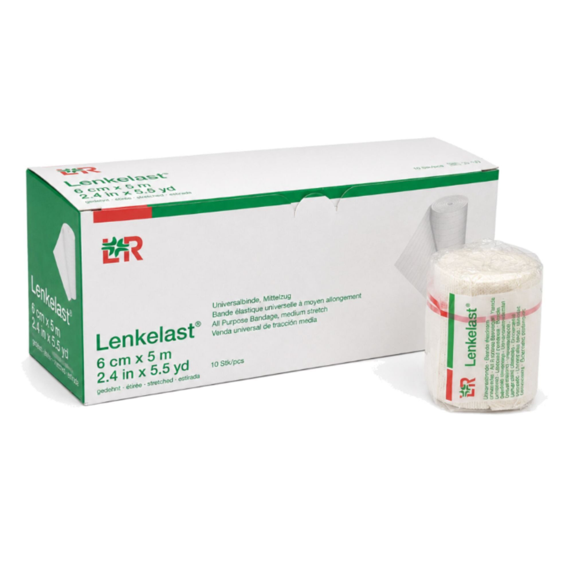 Lohmann & Rauscher GmbH & Co.KG Gips-und Verbandschutz LENKELAST Universalbinde 6 cmx5 m einz.verpackt