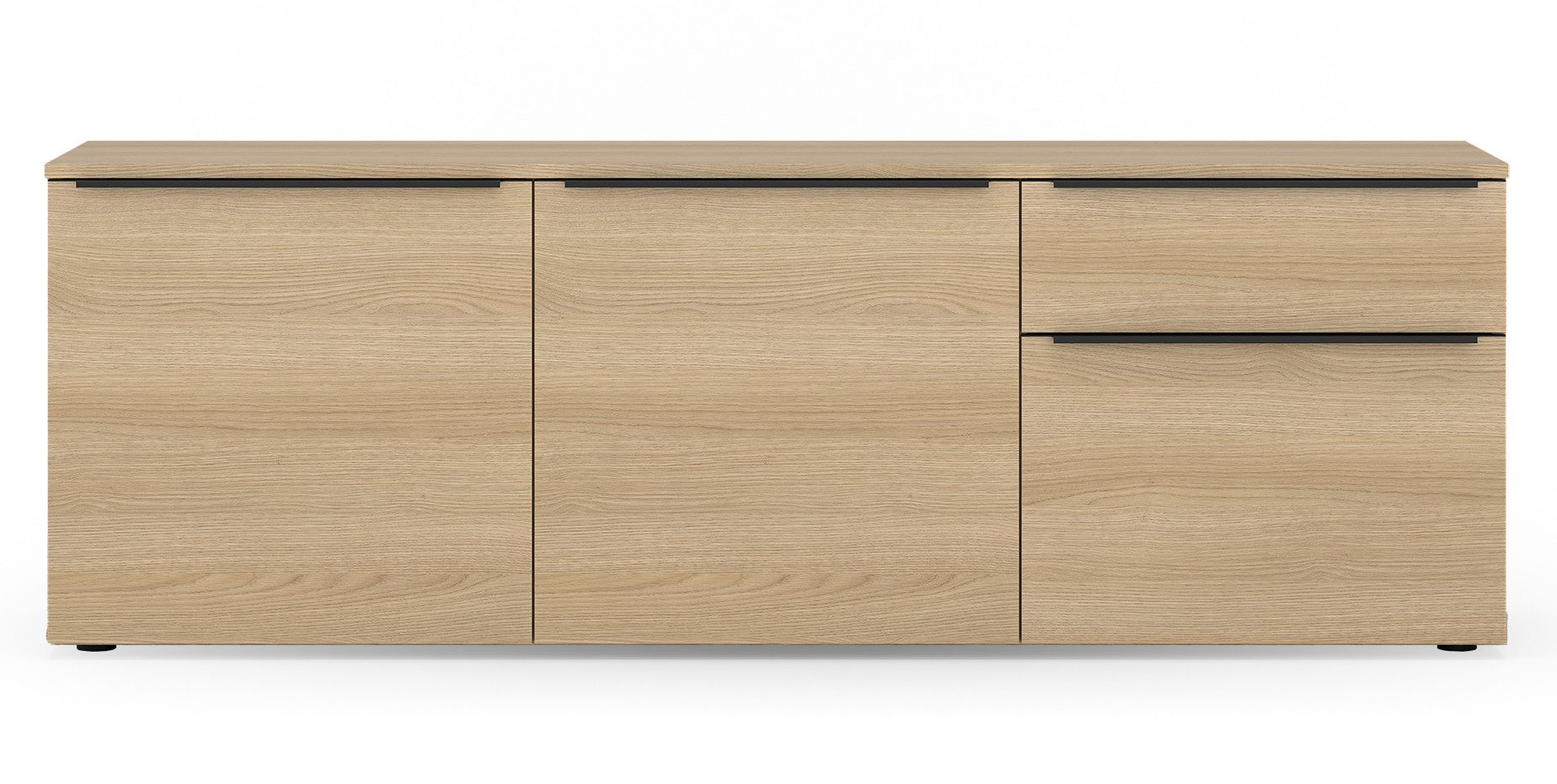 TOM TAILOR HOME Sideboard COLOR PUZZLE Low cabinet 04 – 1 Schublade und 3 Türen, Breite 1650 mm – Stauraum mit besonderen Farbkick